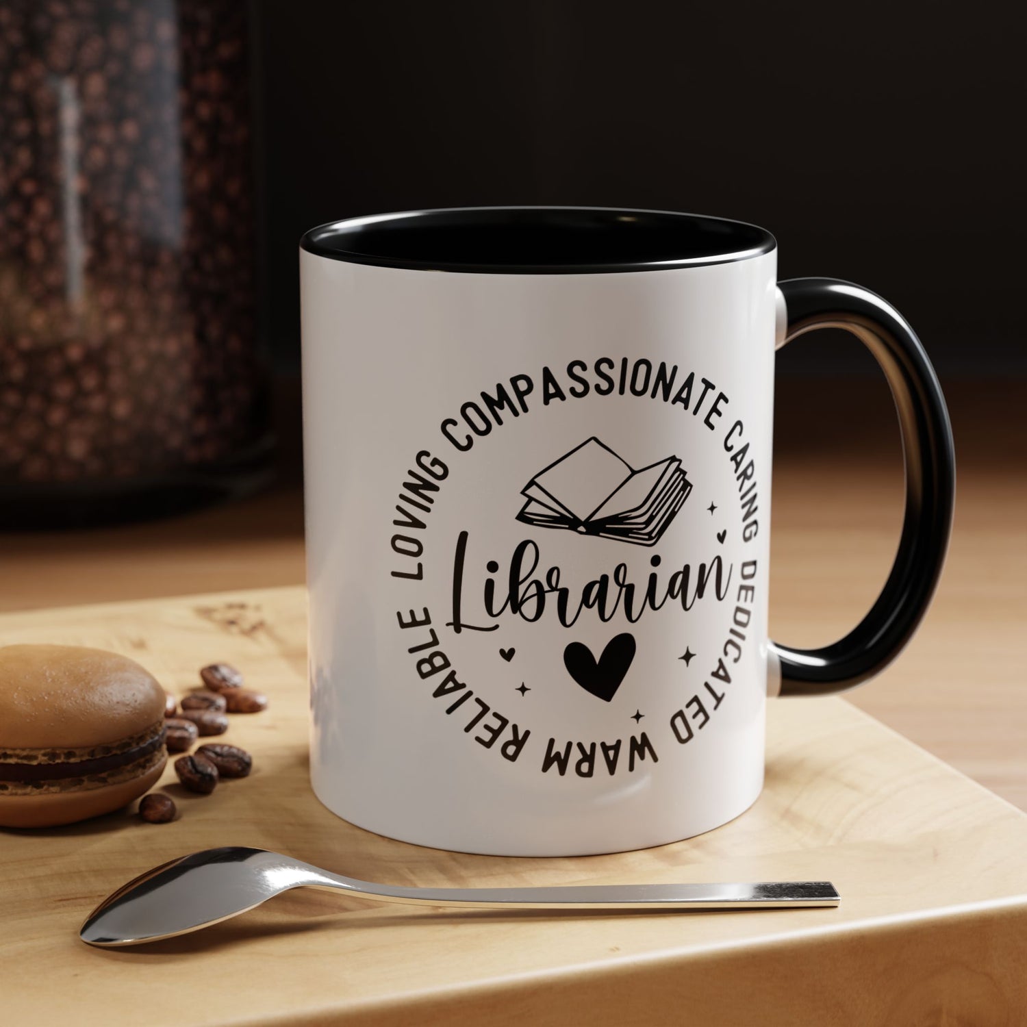 Librarian Coffee Mug - Unique Gift for Book Lovers, Personalized Mug, Literary Decor, Teacher Appreciation