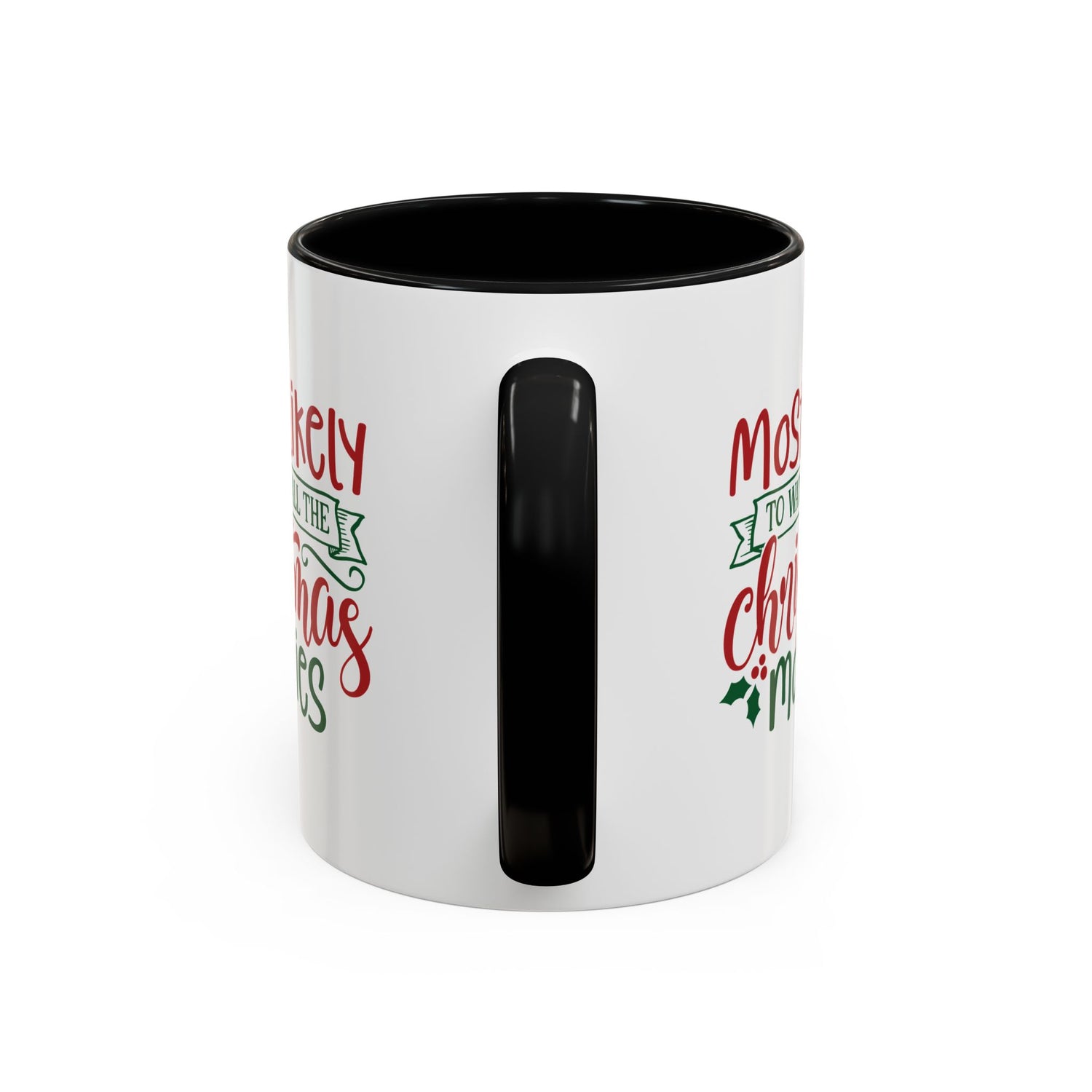 Double-Sided Christmas Movie Mug, Holiday Coffee Cup