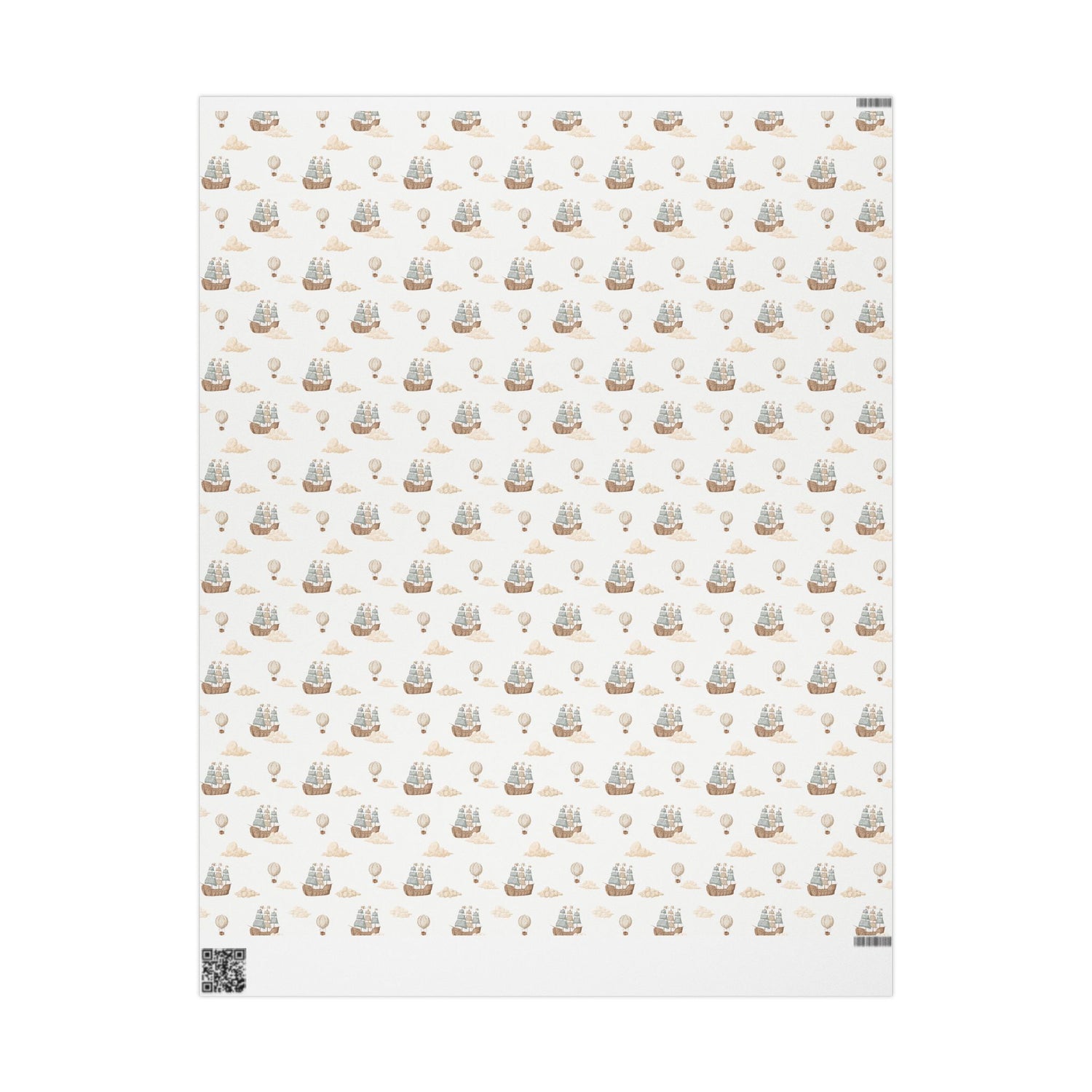 Premium Wrapping Paper- Pirate Ships