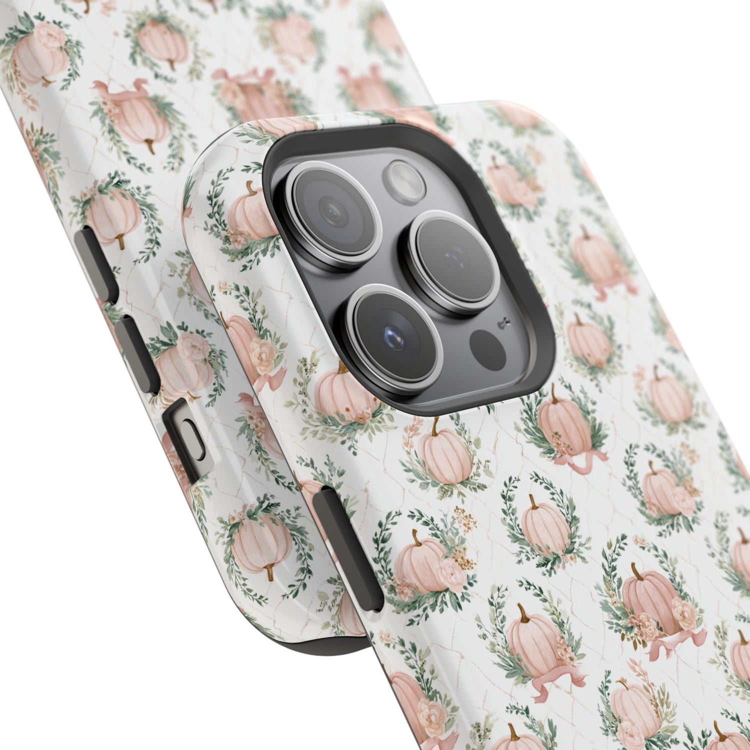 Elegant Pumpkin Impact-Resistant Phone Case, iPhone, Samsung