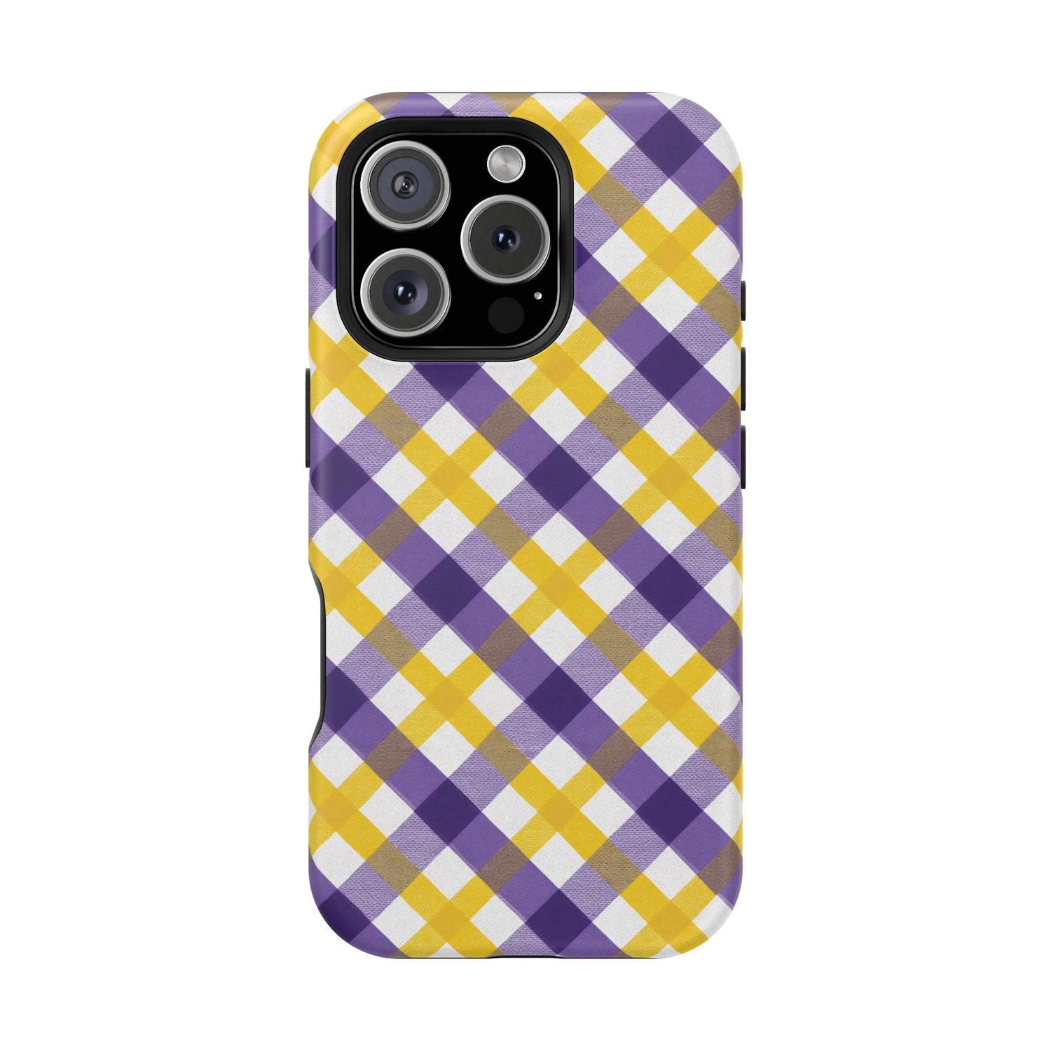 Phone Case | Impact-Resistant Louisiana Plaid