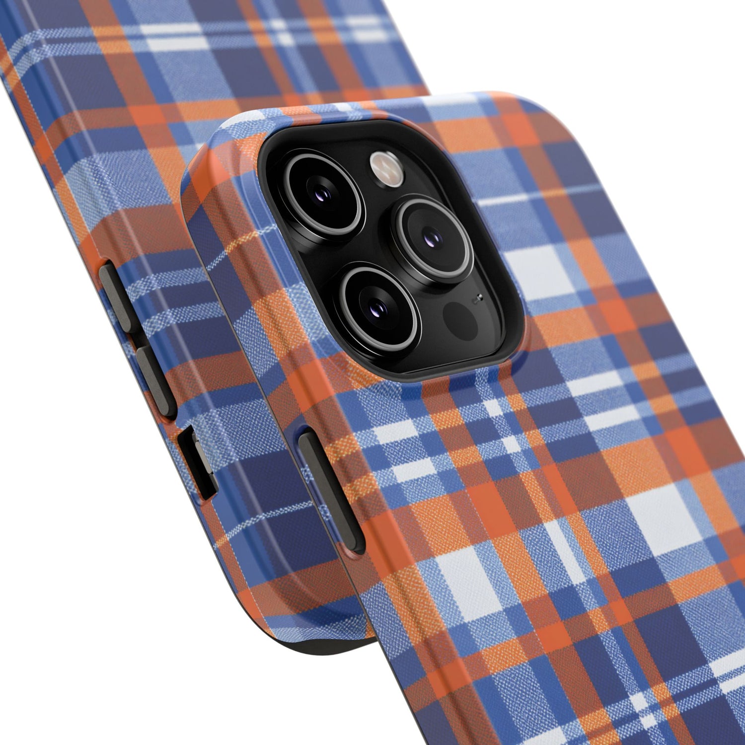 Impact-Resistant Phone Case- Florida Plaid