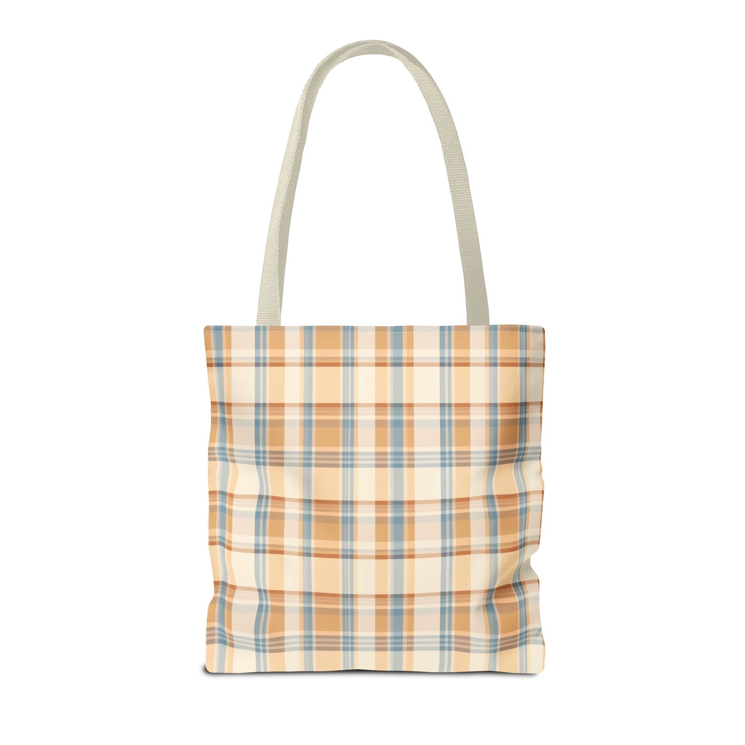 Plaid Tote Bag - Stylish Reusable Bag for Shopping, Beach, Gym, or Everyday Use - Perfect Gift for All Occasions