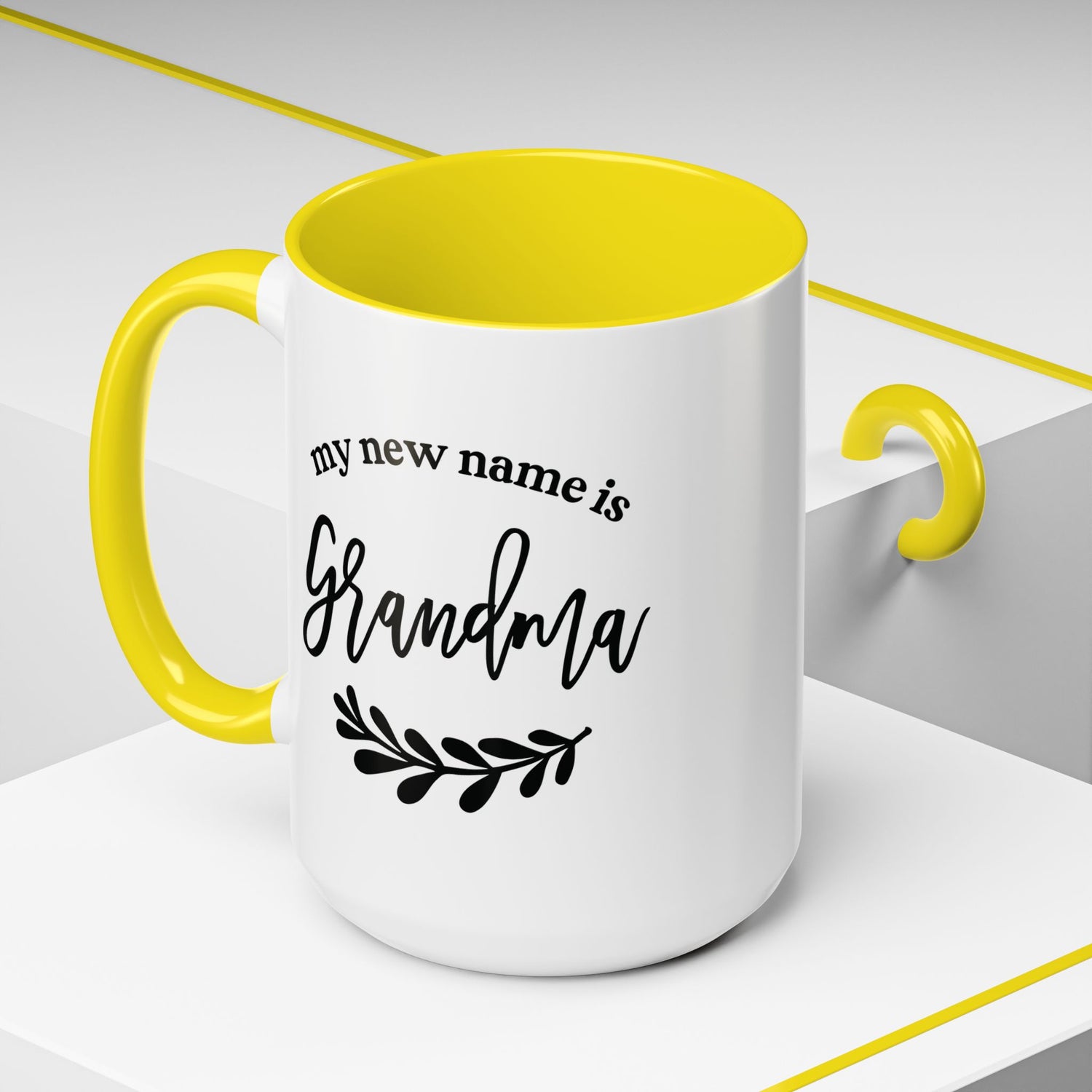 Grandma Double-Side Mug -My New Name is Grandma