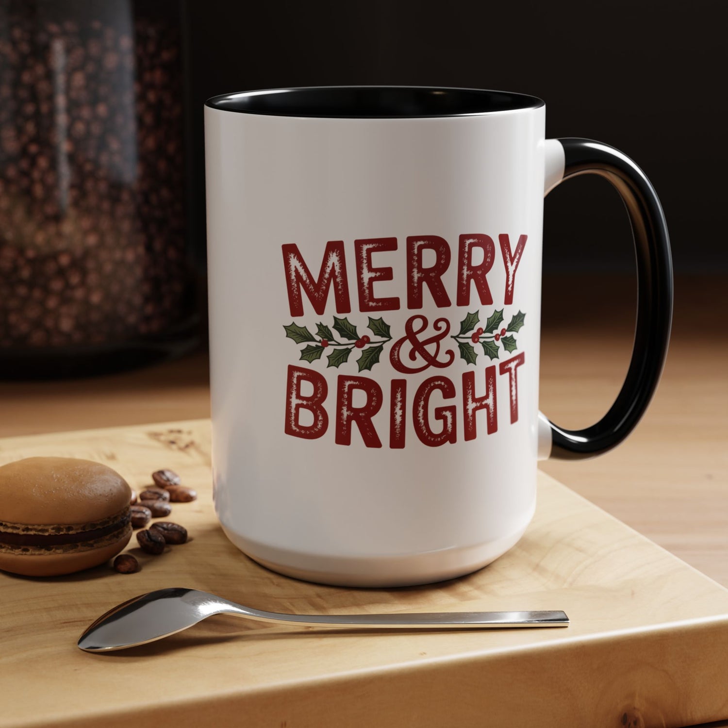 Merry & Bright Holiday Coffee Mug