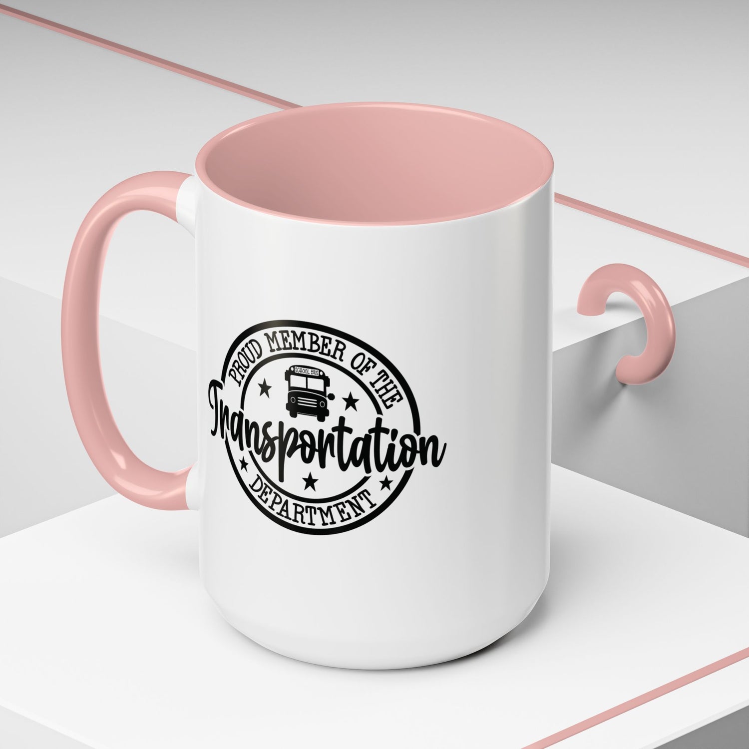 Transportation Department Coffee Mug, Proud Member Mug, Gift for Drivers, Transportation Lover Gift, Fun Coffee Cup, Tea and Coffee Mug