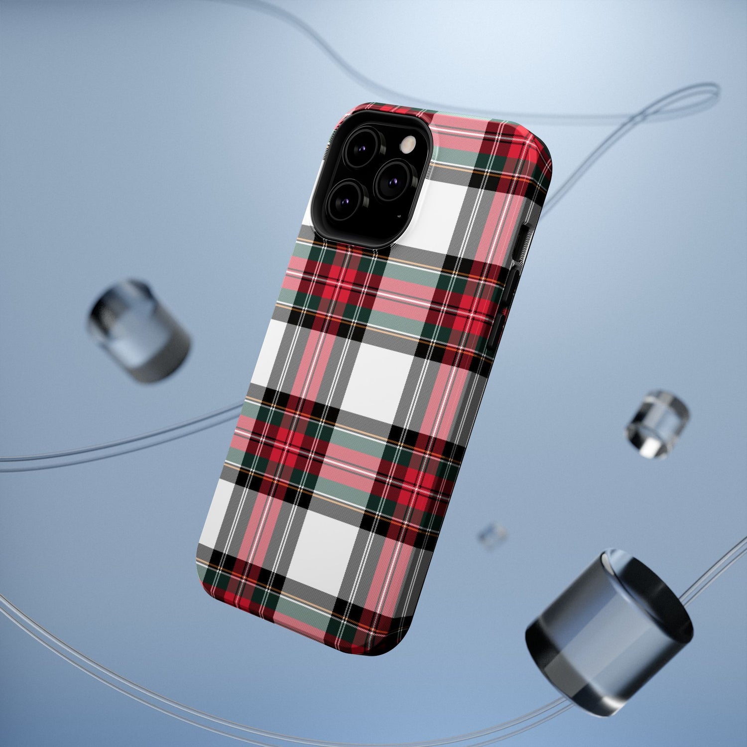 New Tartan Christmas Plaid Impact-Resistant Cases, iPhone, Samsung