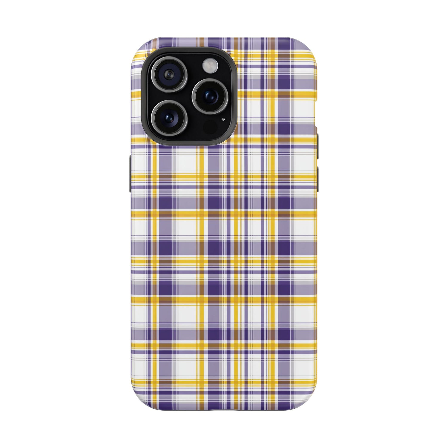 Louisiana Plaid Impact-Resistant Phone Case