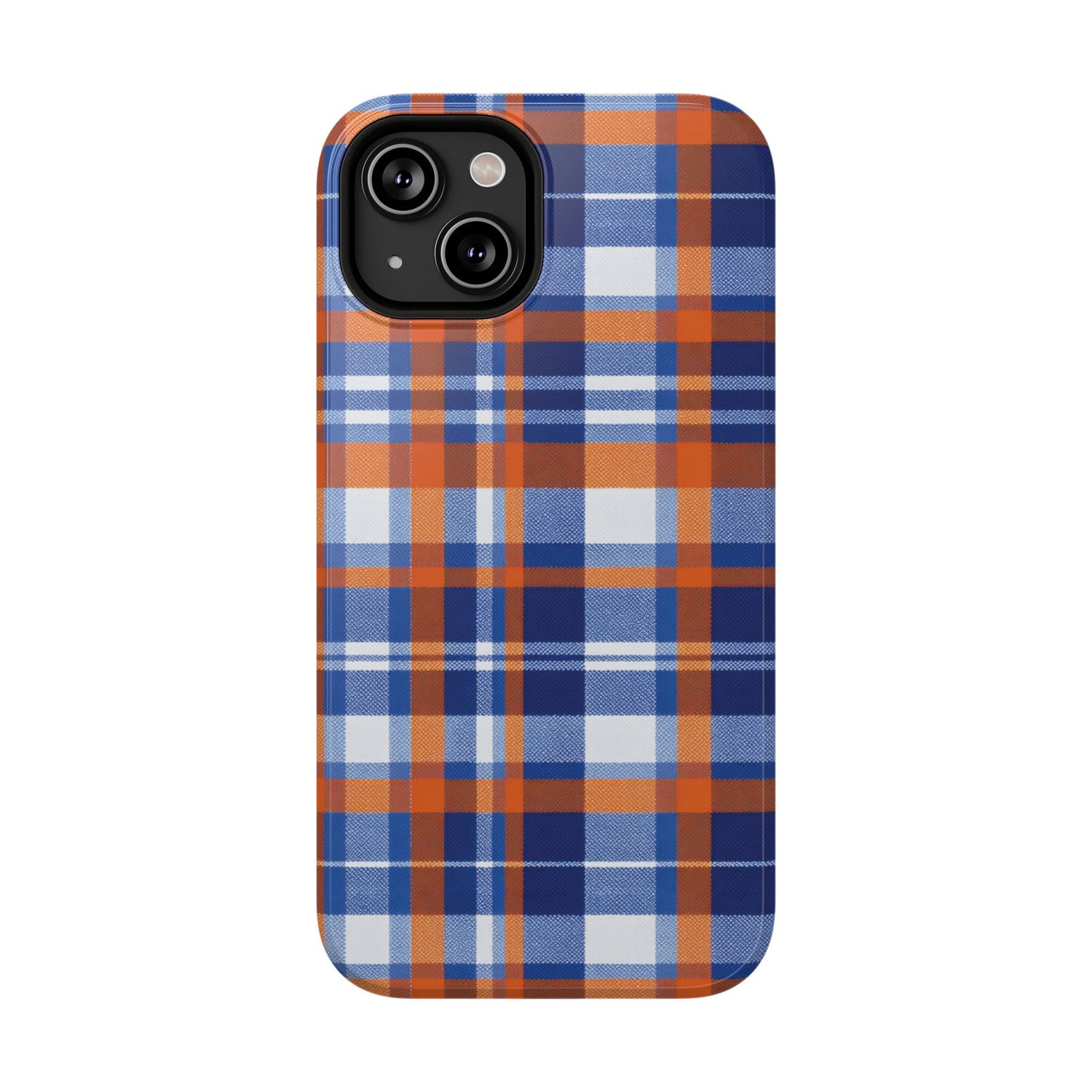 Impact-Resistant Phone Case- Florida Plaid