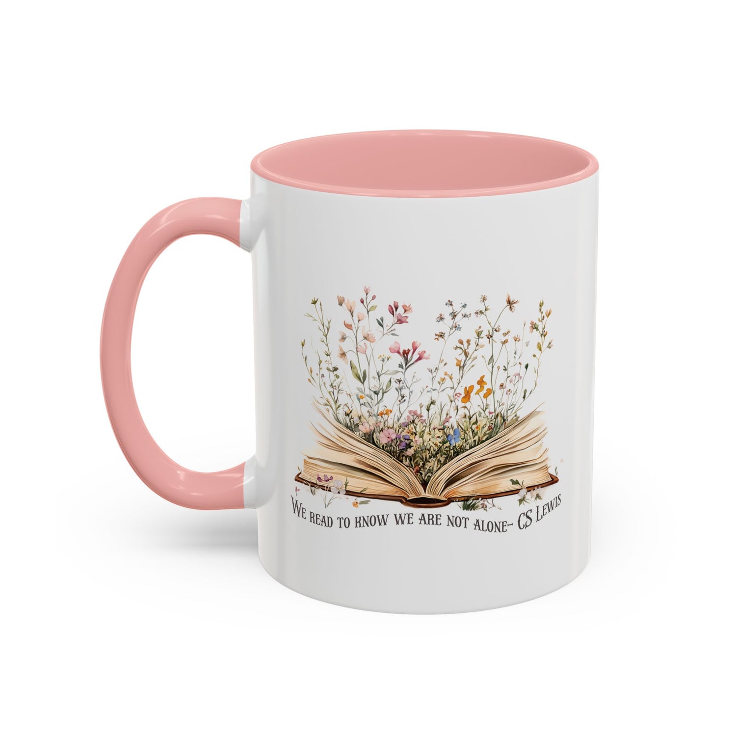 Reading Quote Accent Coffee Mug