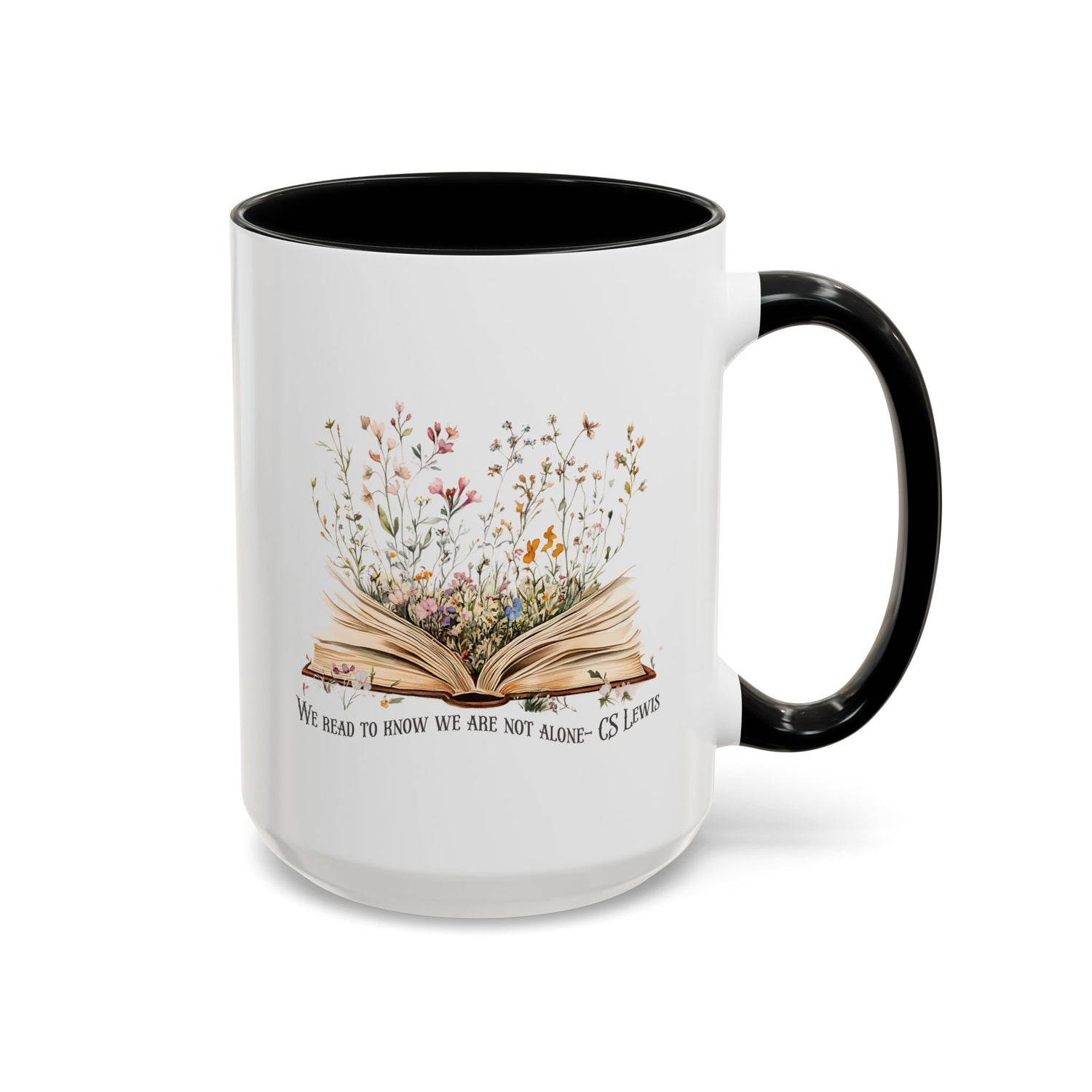 Reading Quote Accent Coffee Mug