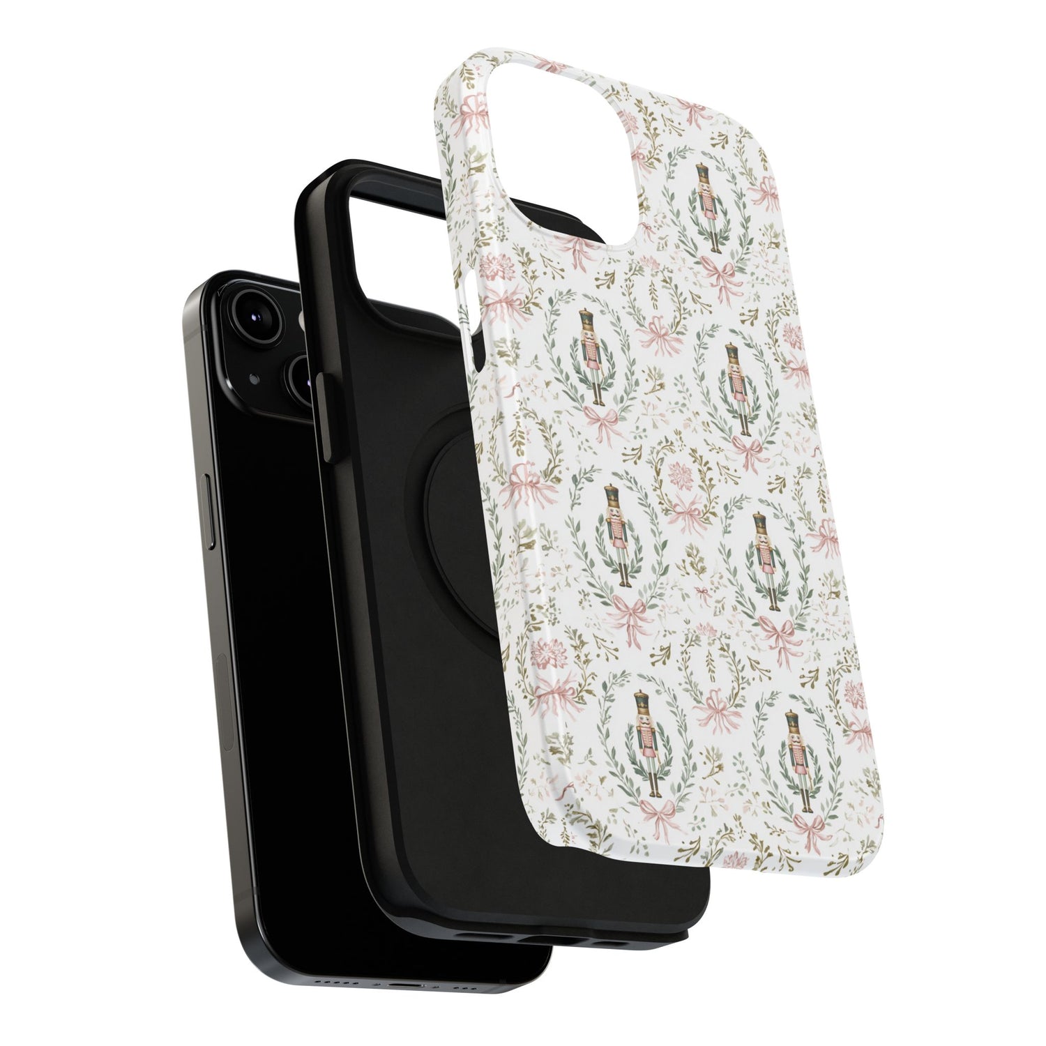 Impact-Resistant Phone Case- Nutcracker Floral