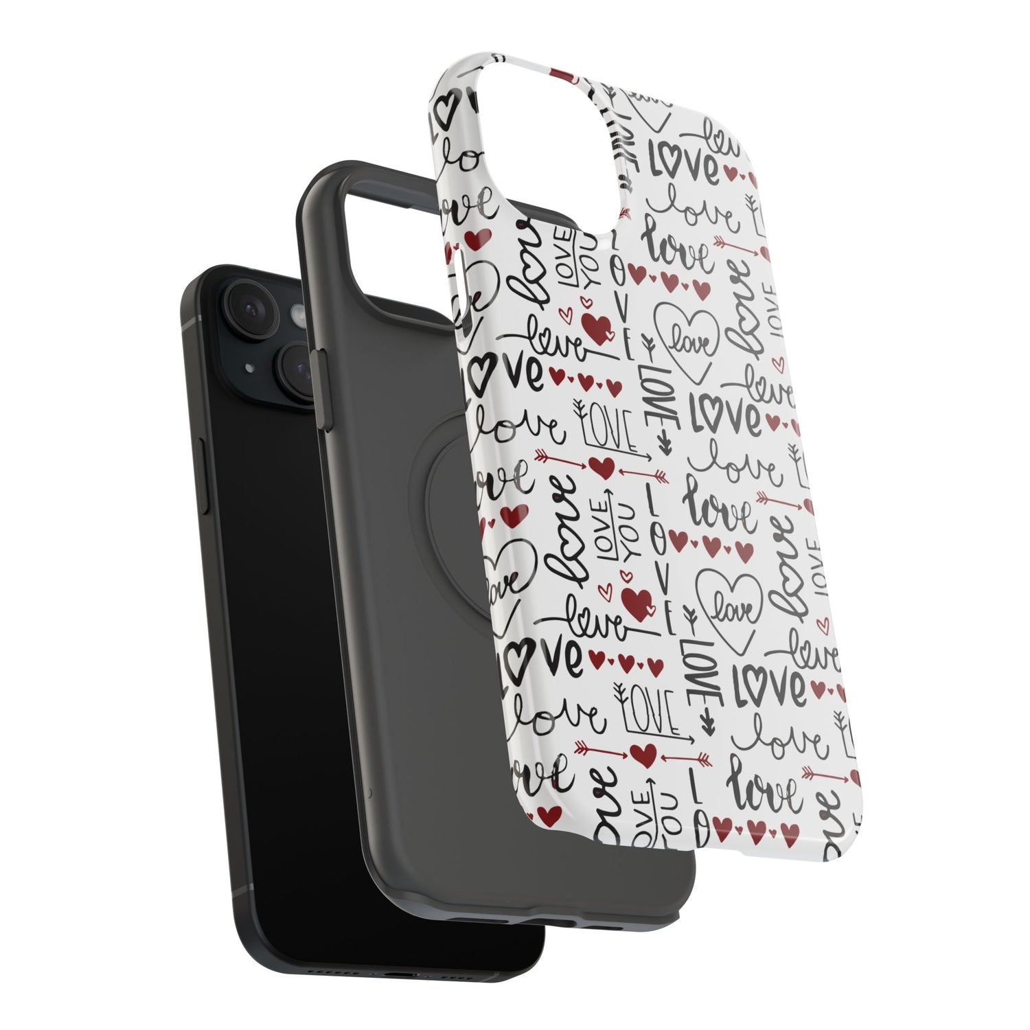 Impact-Resistant Cases-Valentine's Day Love
