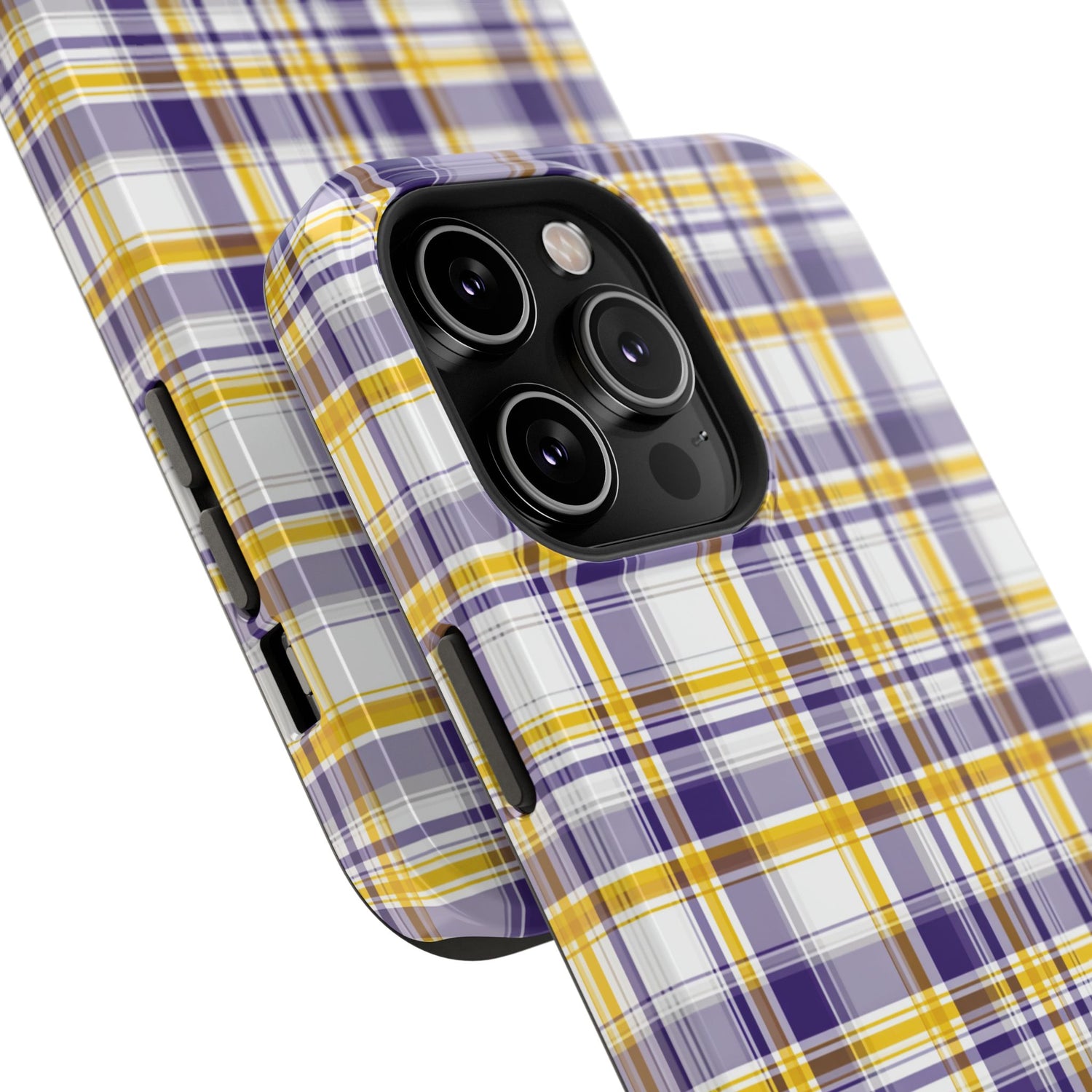 Louisiana Plaid Impact-Resistant Phone Case