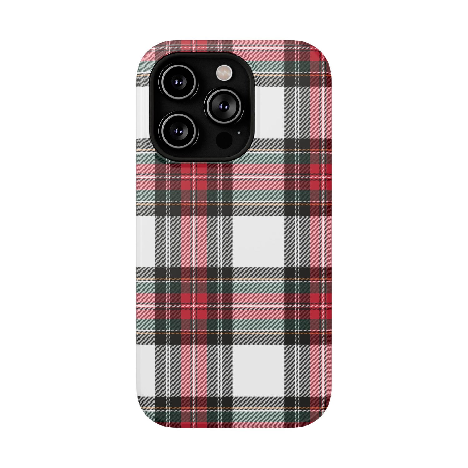 New Tartan Christmas Plaid Impact-Resistant Cases, iPhone, Samsung