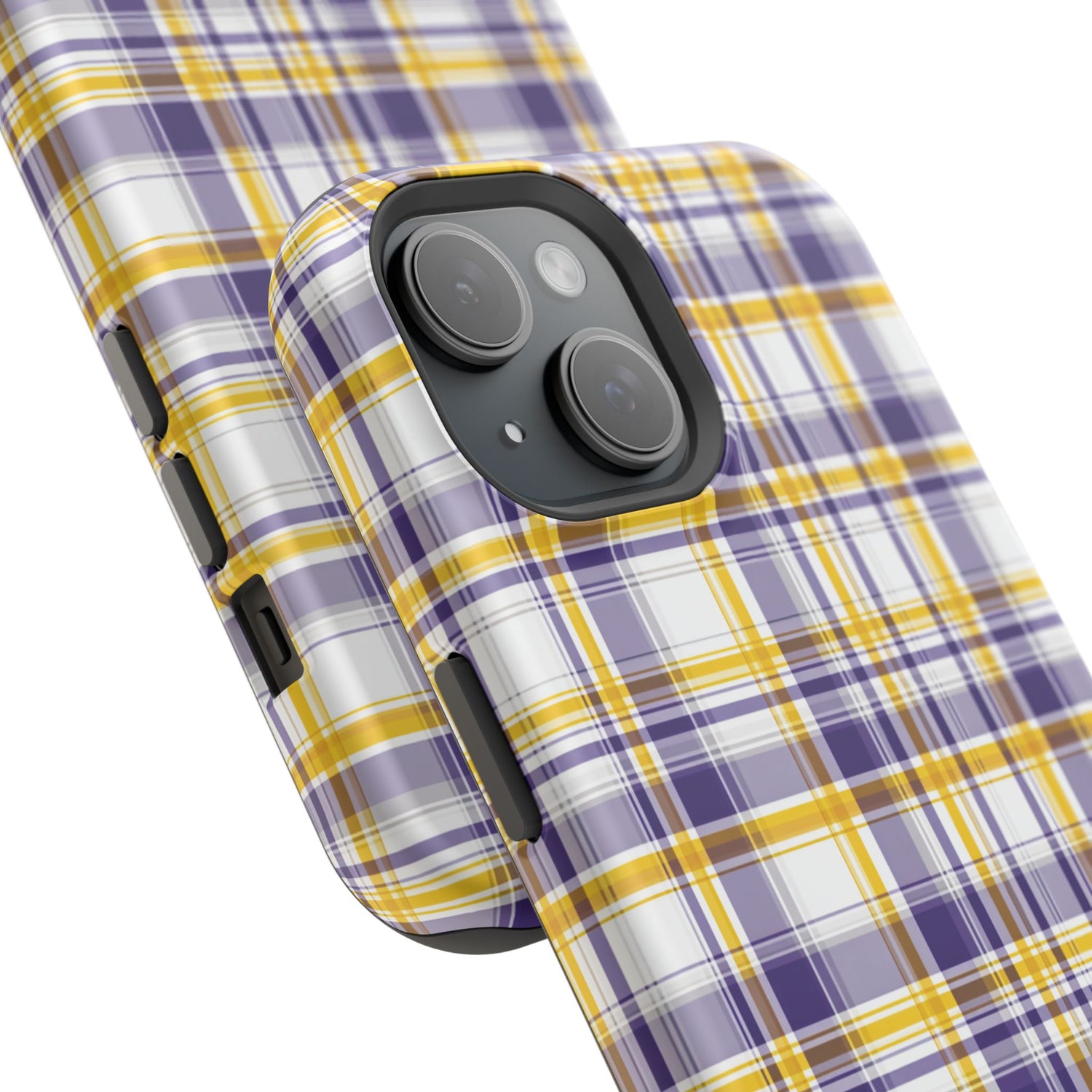 Louisiana Plaid Impact-Resistant Phone Case