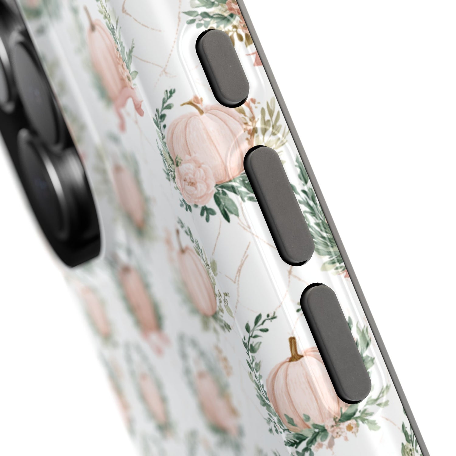Elegant Pumpkin Impact-Resistant Phone Case, iPhone, Samsung