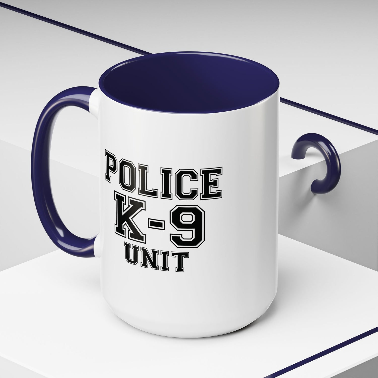 Police K-9 Unit Coffee Mug, Police Dog Lover Gift, K9 Officer Present, Law Enforcement Mug, Dog Handler Cup, Unique Gift for Police