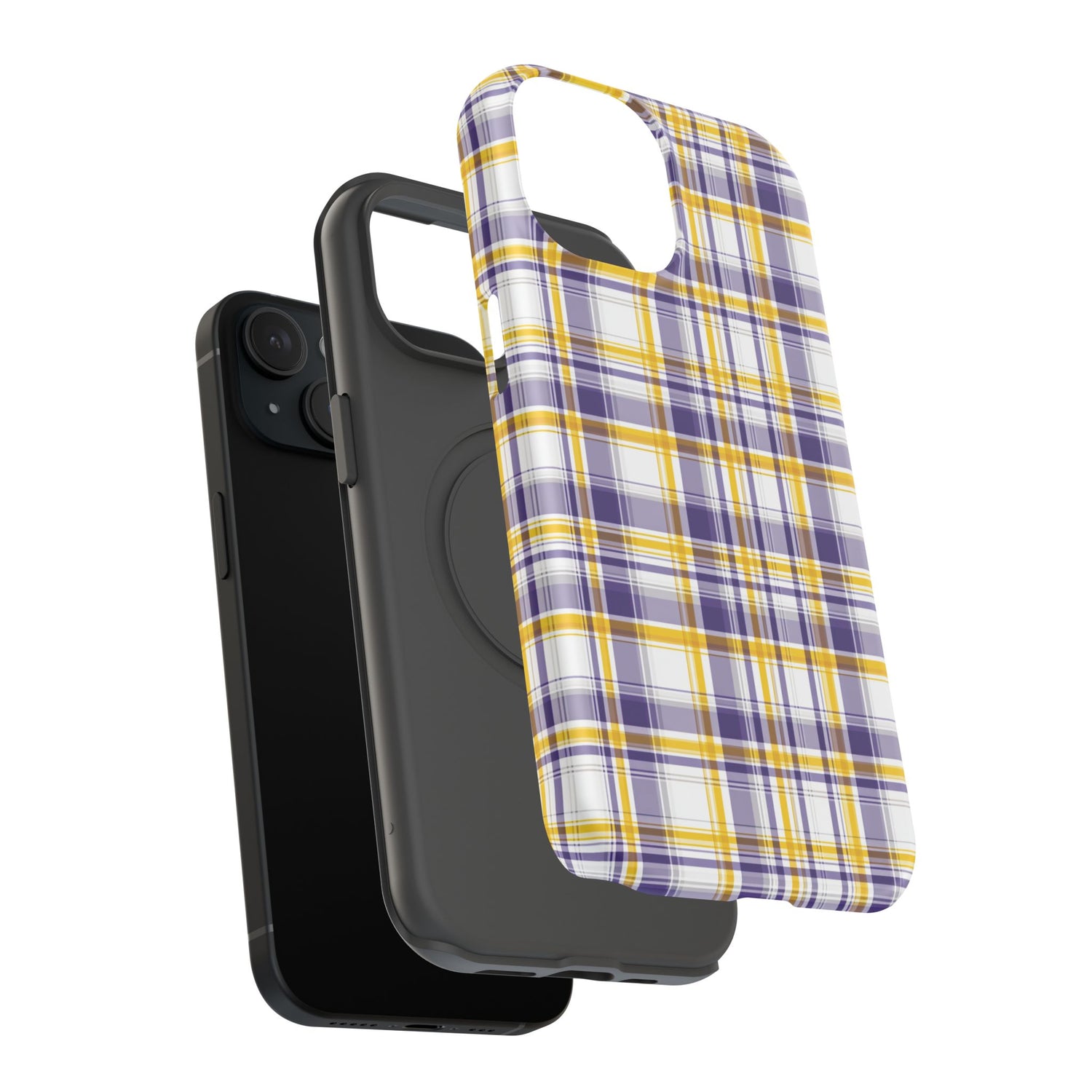 Louisiana Plaid Impact-Resistant Phone Case