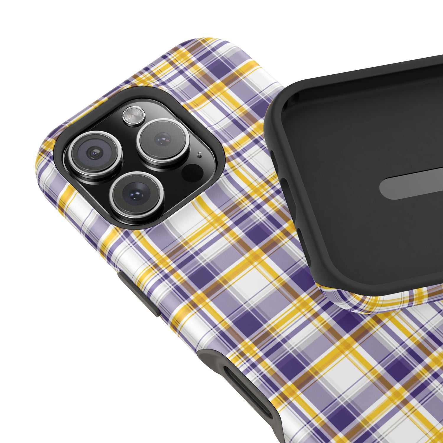 Louisiana Plaid Impact-Resistant Phone Case
