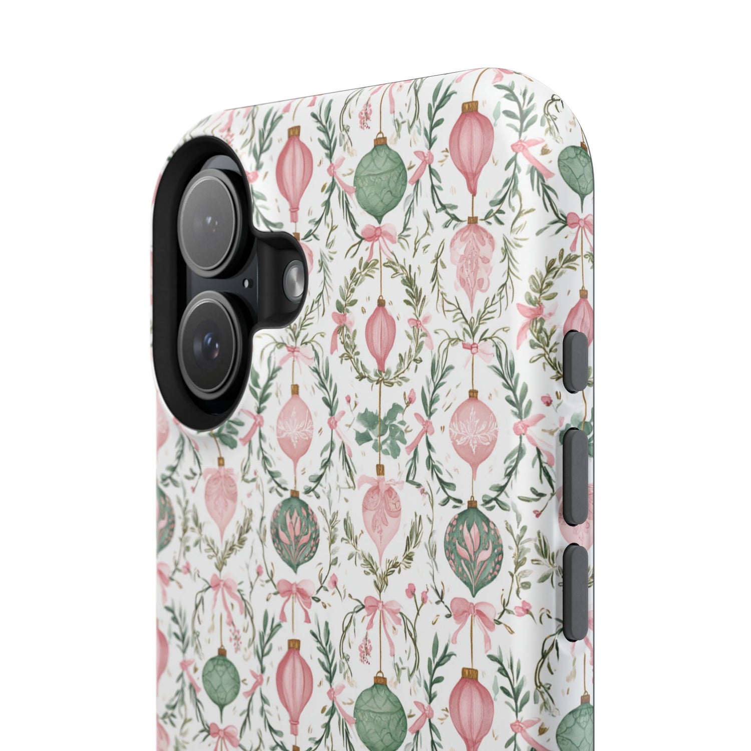Holiday Ornaments Impact-Resistant Phone Case, iPhone, Samsung