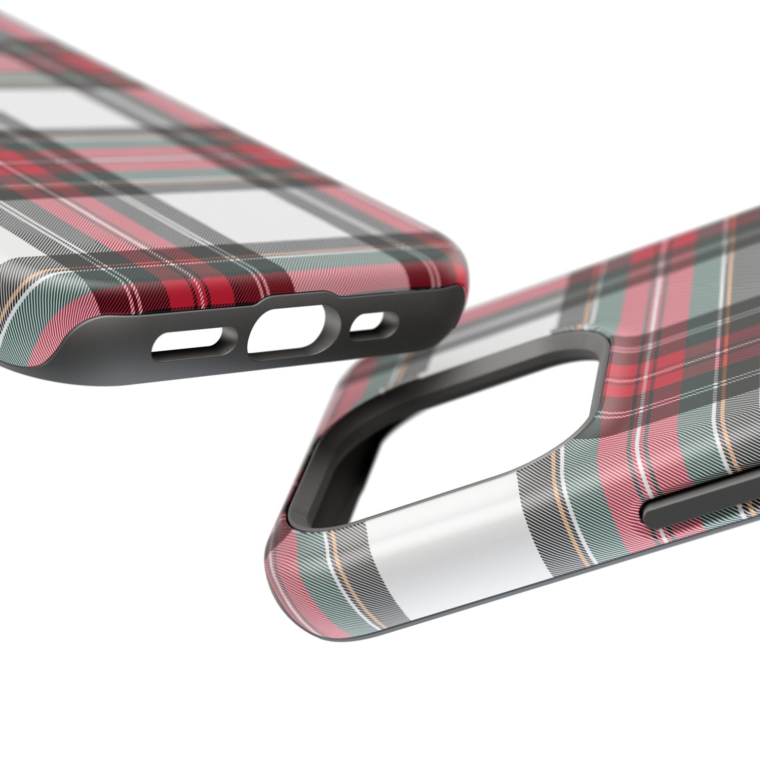 New Tartan Christmas Plaid Impact-Resistant Cases, iPhone, Samsung
