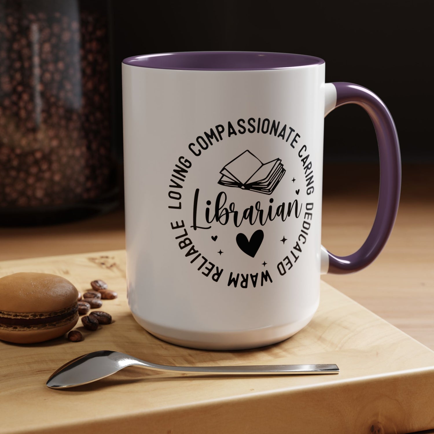 Librarian Coffee Mug - Unique Gift for Book Lovers, Personalized Mug, Literary Decor, Teacher Appreciation