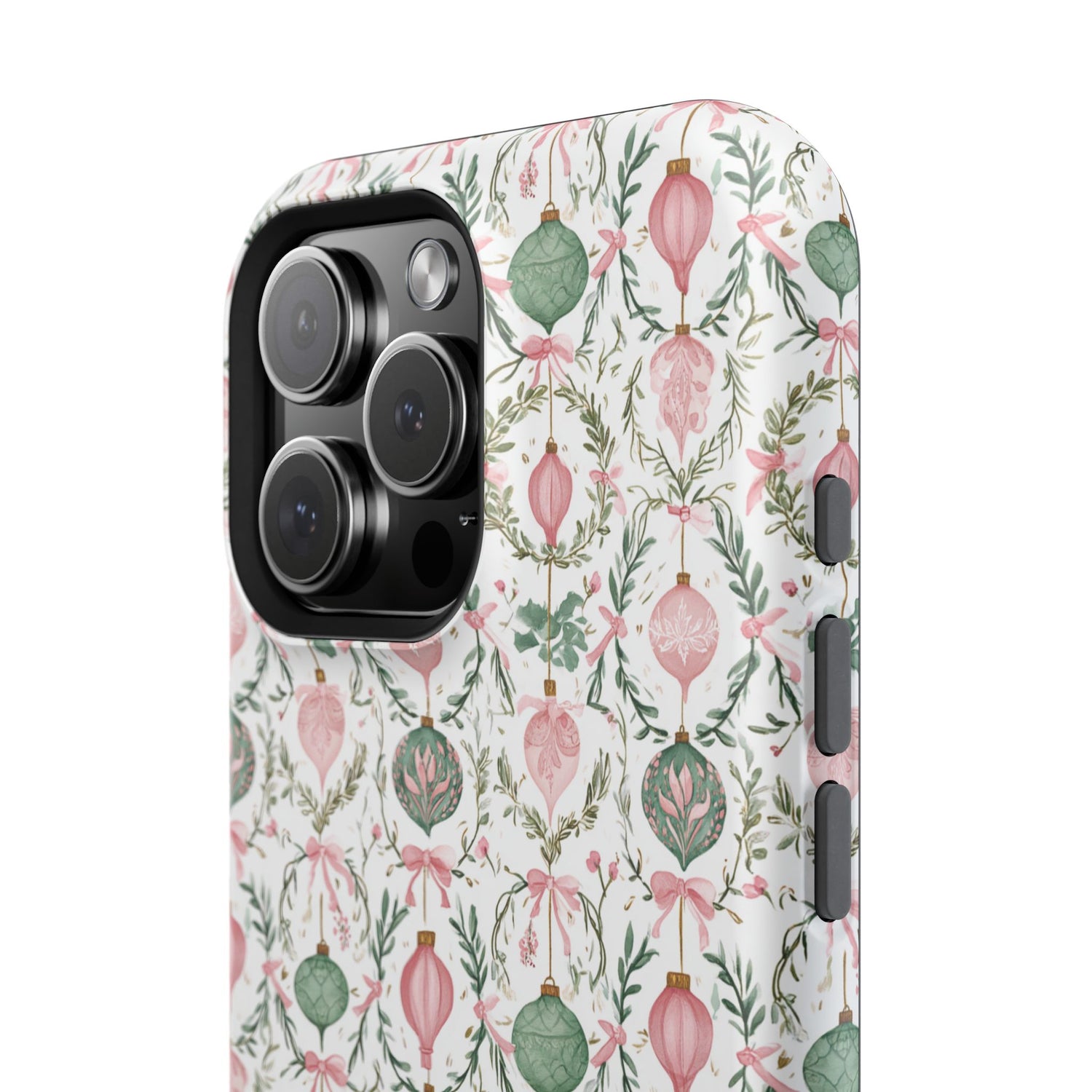 Holiday Ornaments Impact-Resistant Phone Case, iPhone, Samsung