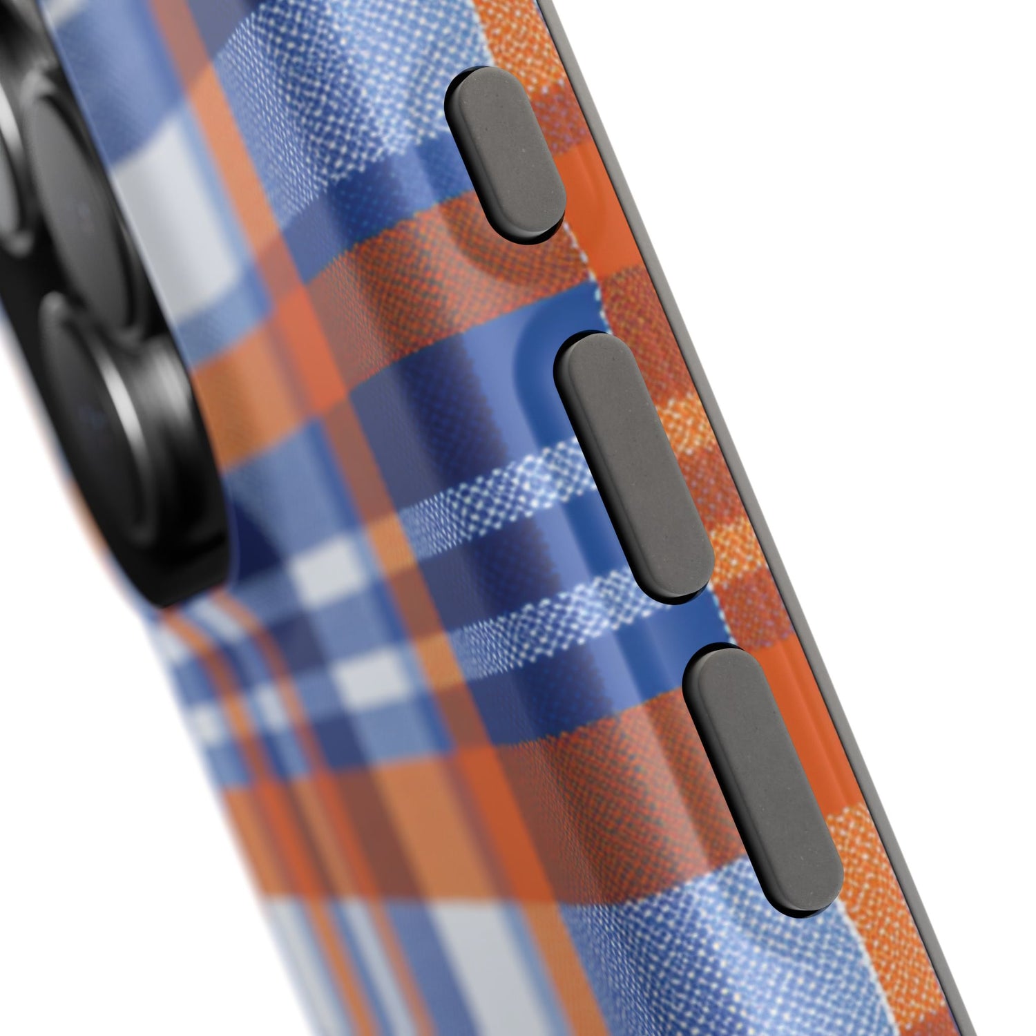 Impact-Resistant Phone Case- Florida Plaid