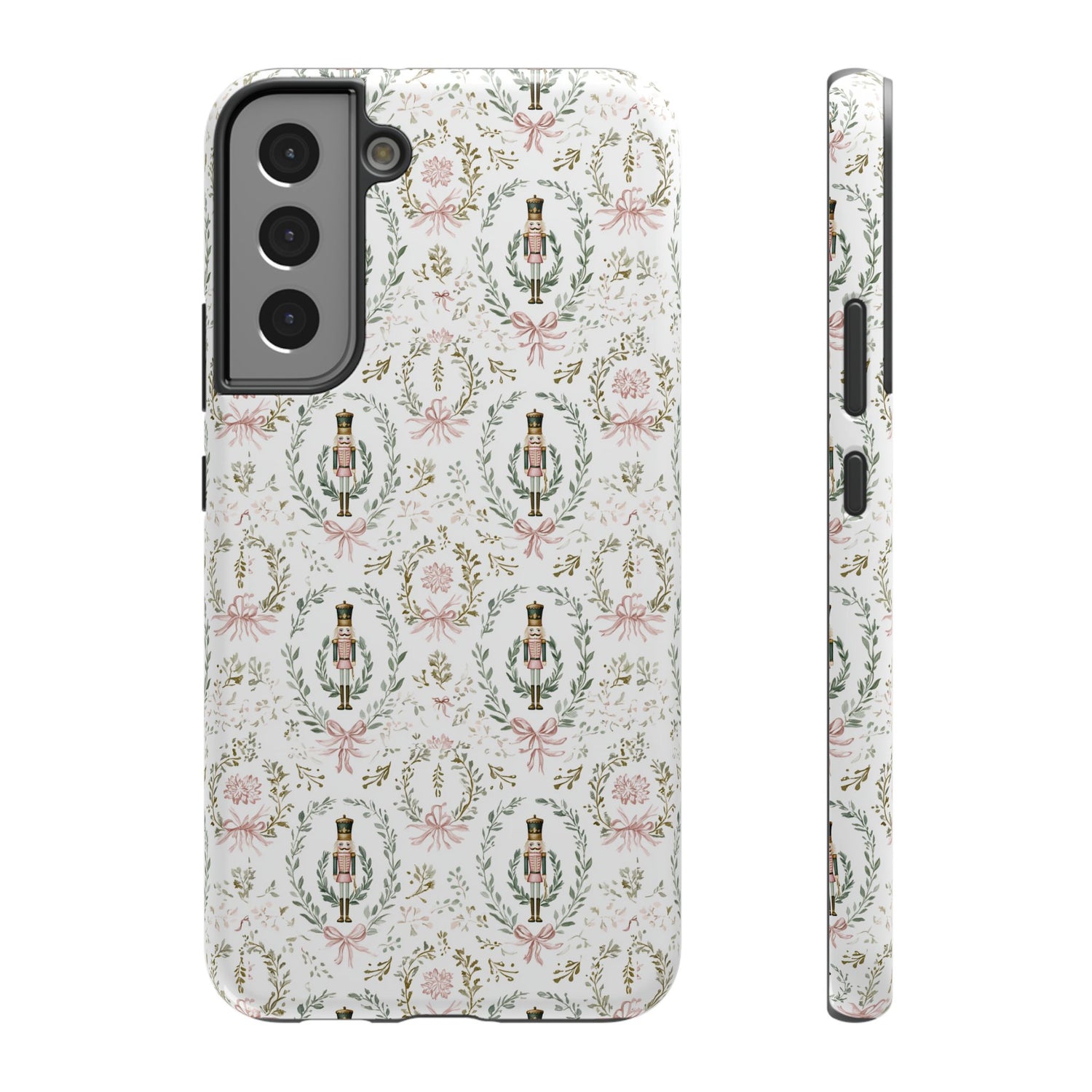 Impact-Resistant Phone Case- Nutcracker Floral