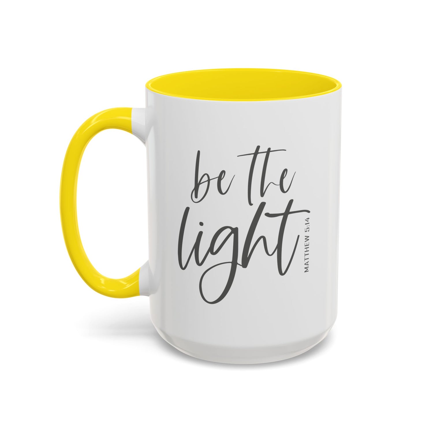 Be the Light Accent Coffee Mug (11, 15oz)