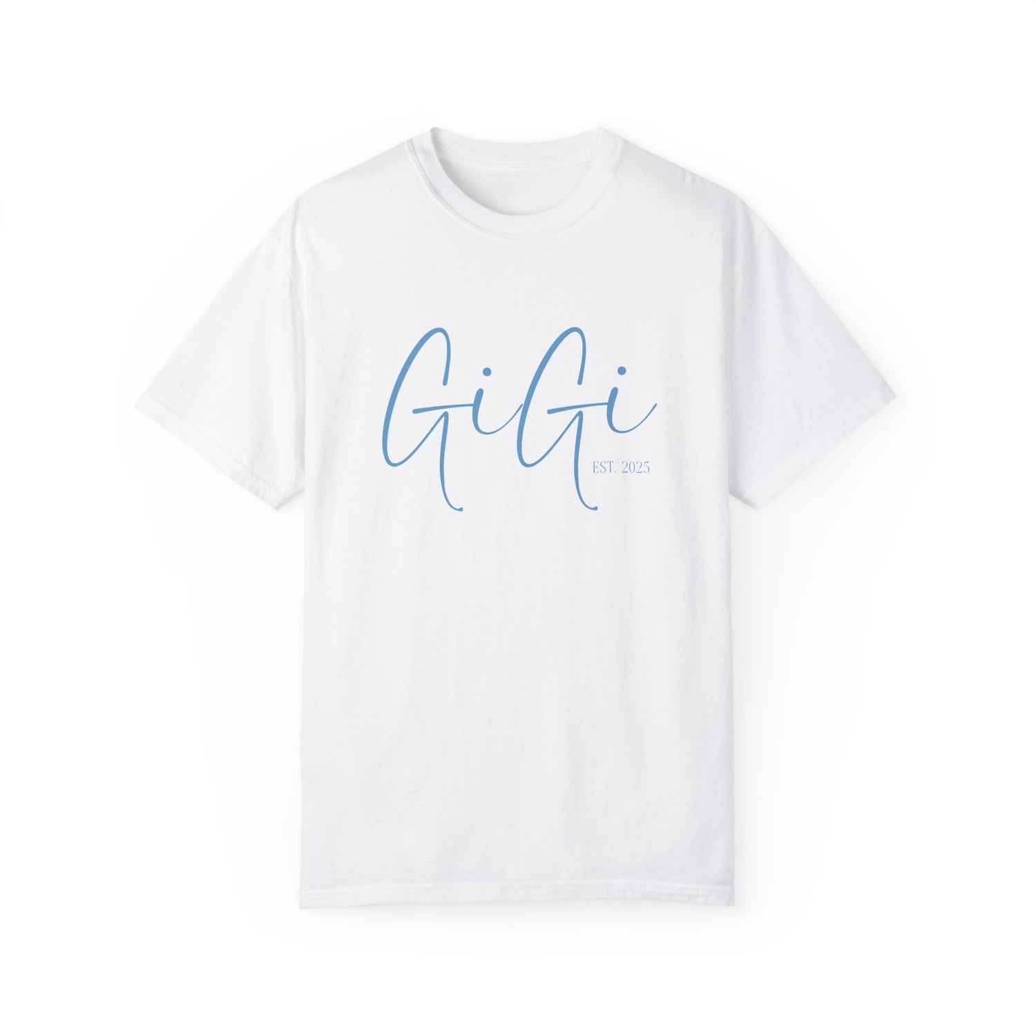 GiGi Est 2025 Garment-Dyed Shirt Blue