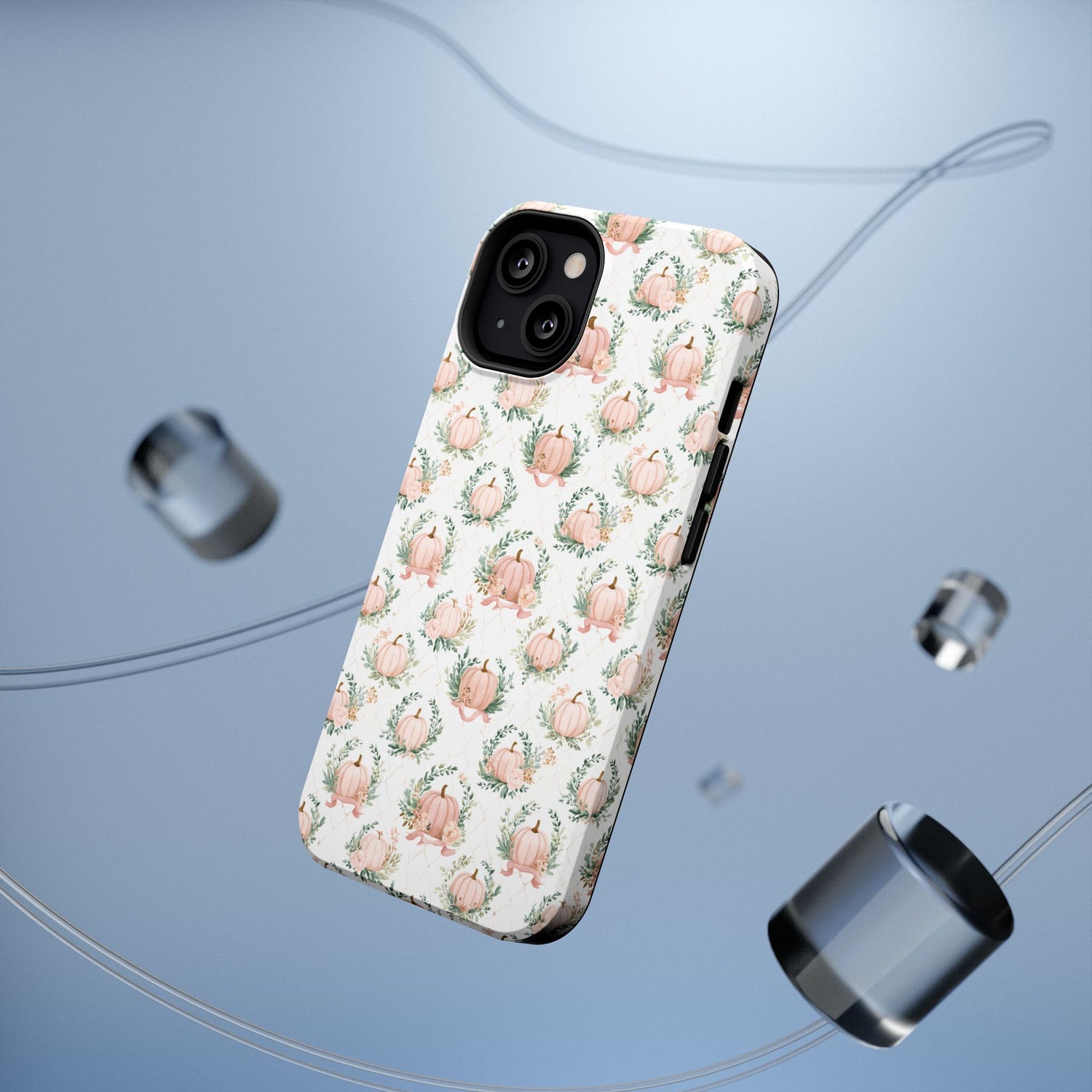 Elegant Pumpkin Impact-Resistant Phone Case, iPhone, Samsung