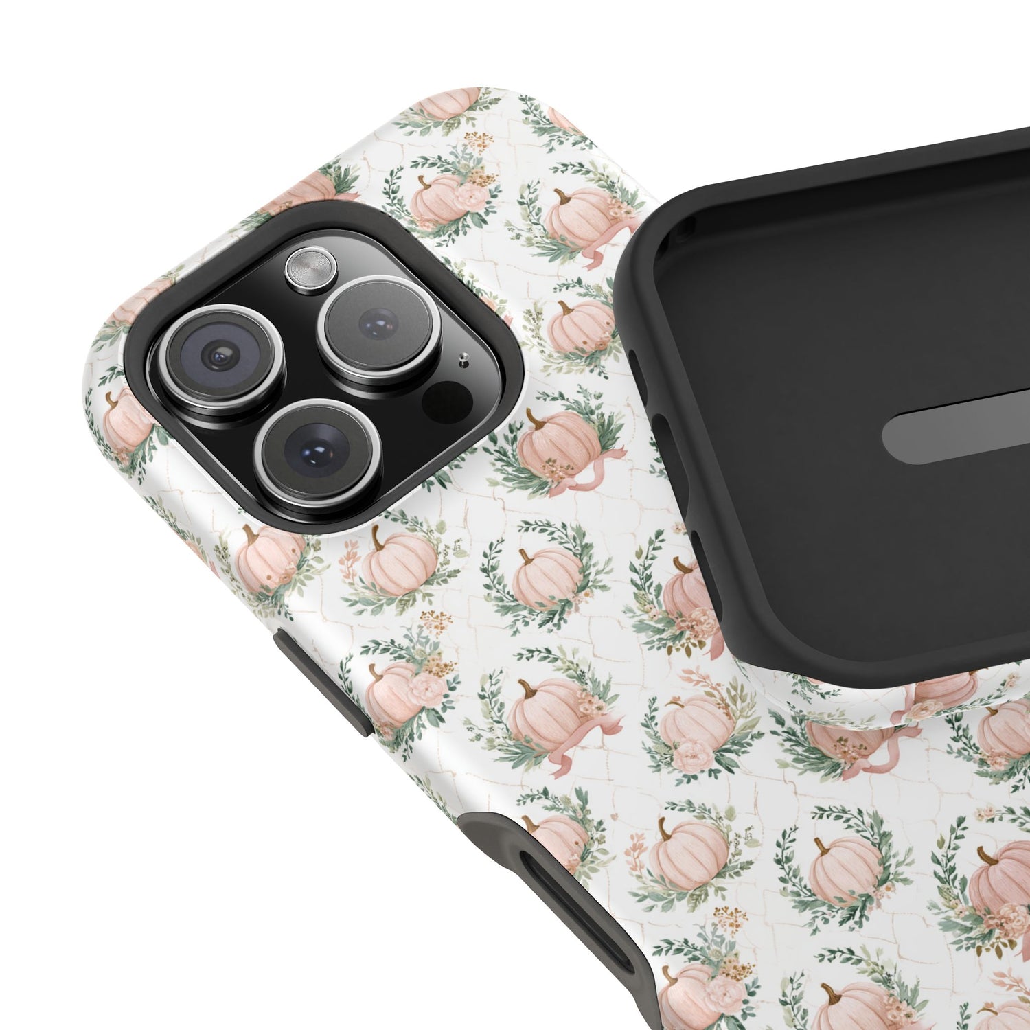 Elegant Pumpkin Impact-Resistant Phone Case, iPhone, Samsung