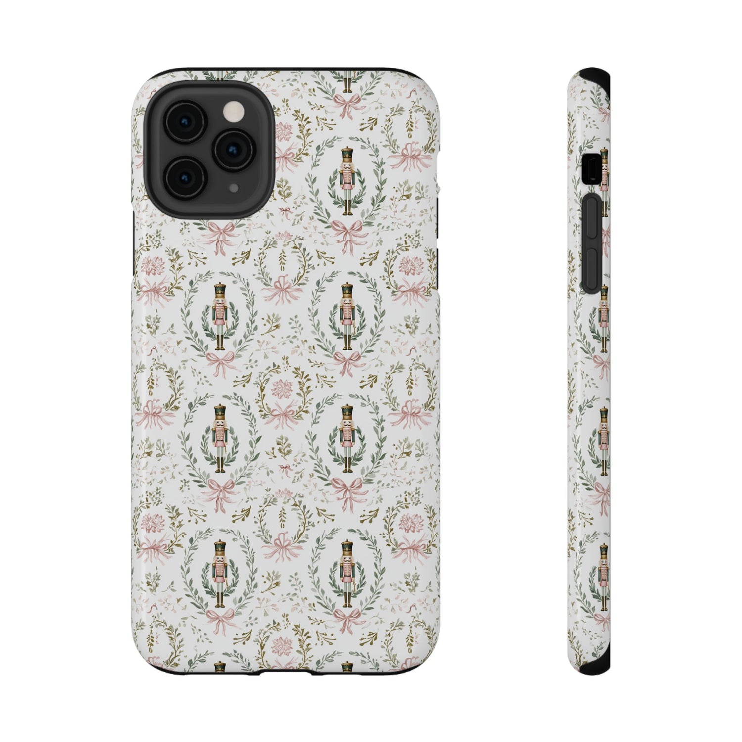Impact-Resistant Phone Case- Nutcracker Floral