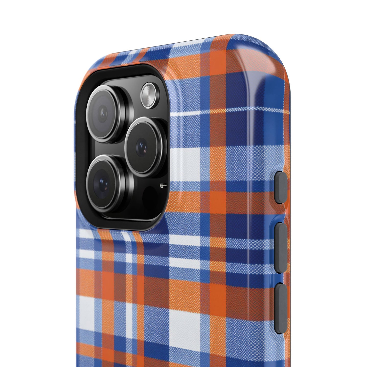 Impact-Resistant Phone Case- Florida Plaid