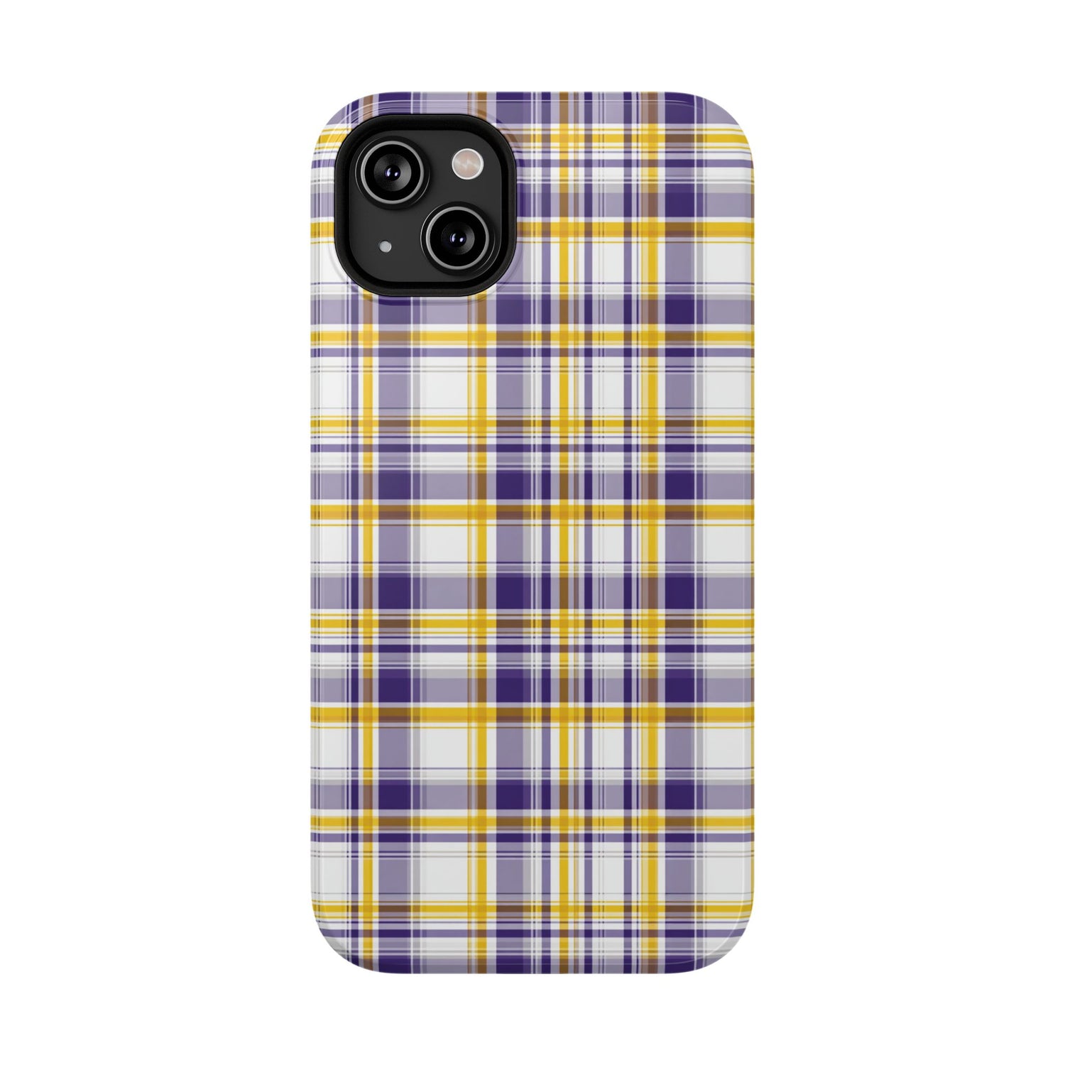 Louisiana Plaid Impact-Resistant Phone Case