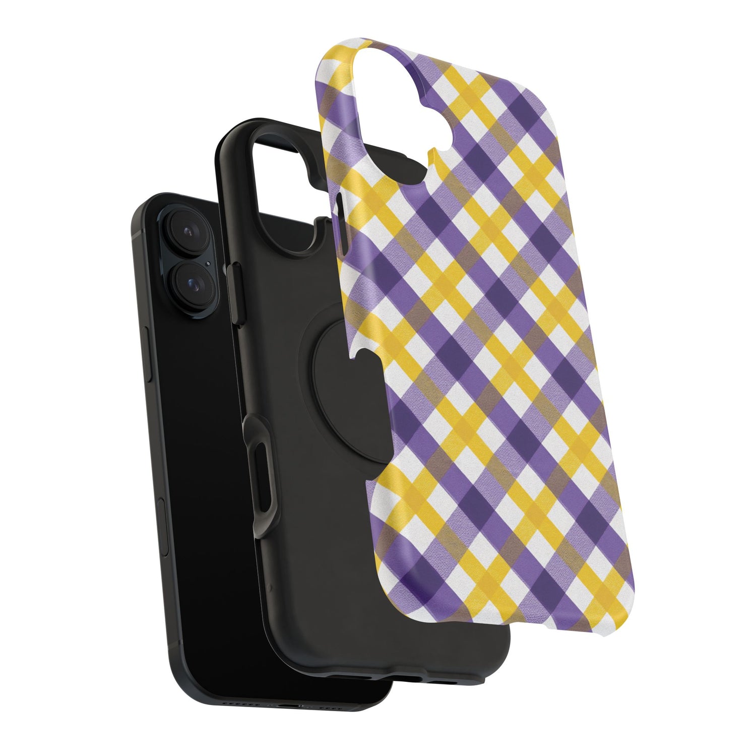 Phone Case | Impact-Resistant Louisiana Plaid
