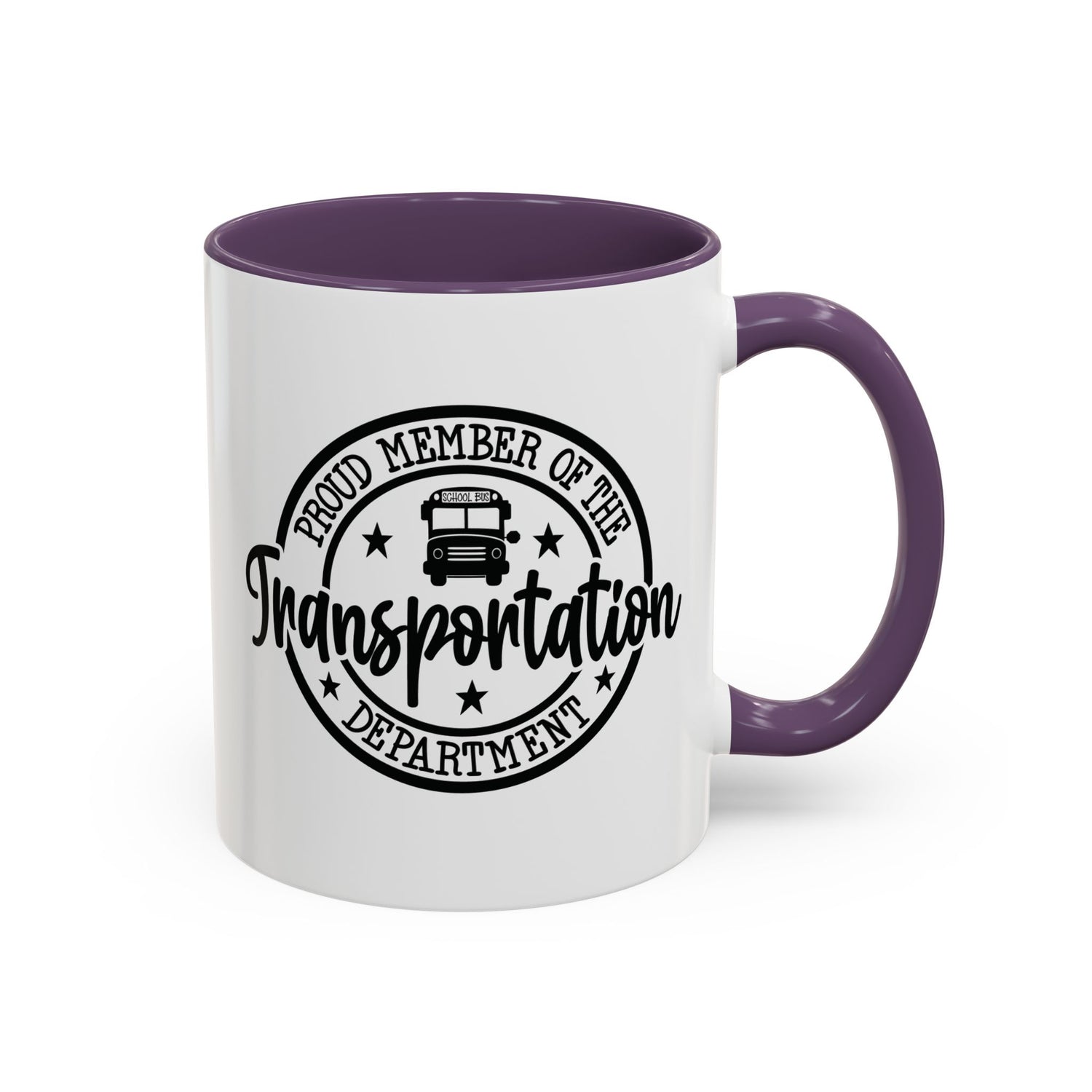 Transportation Department Coffee Mug, Proud Member Mug, Gift for Drivers, Transportation Lover Gift, Fun Coffee Cup, Tea and Coffee Mug