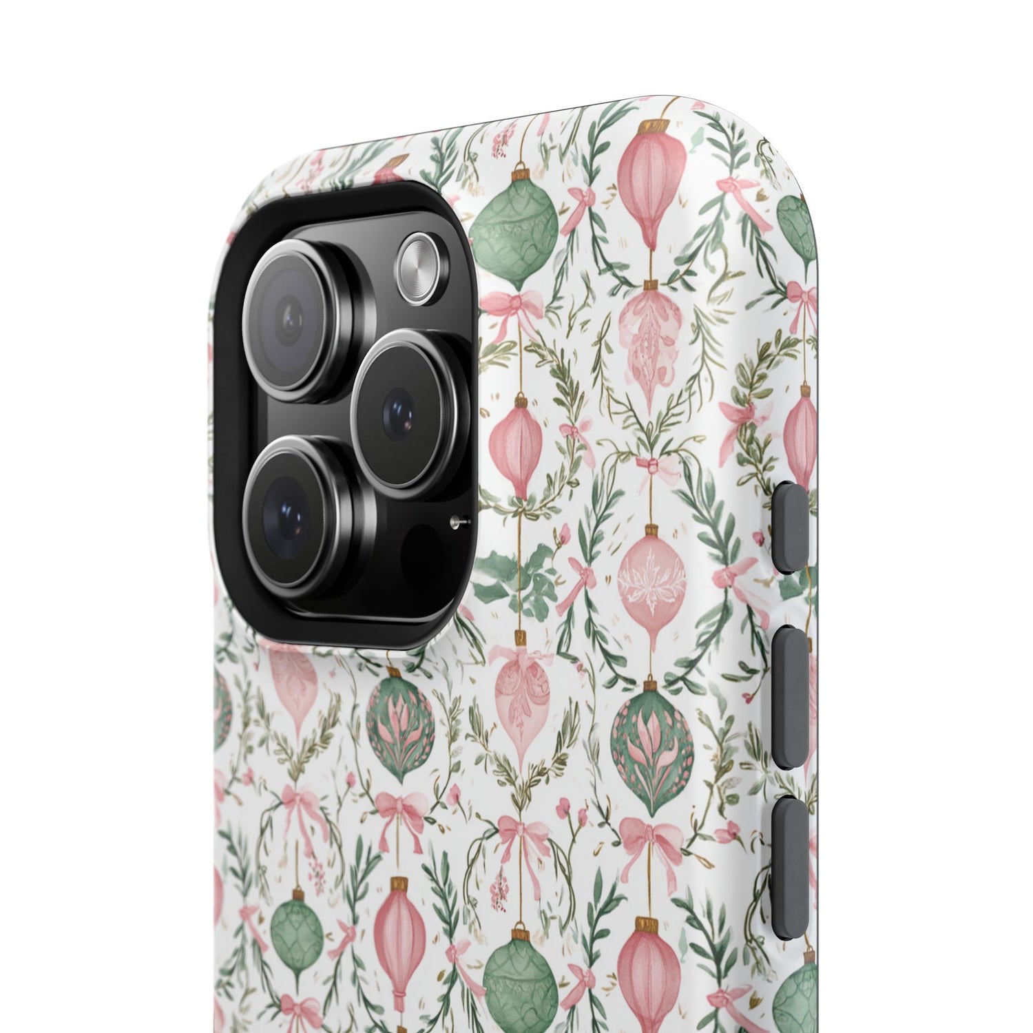 Holiday Ornaments Impact-Resistant Phone Case, iPhone, Samsung