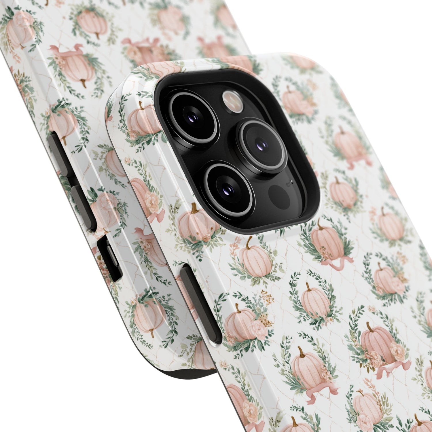 Elegant Pumpkin Impact-Resistant Phone Case, iPhone, Samsung
