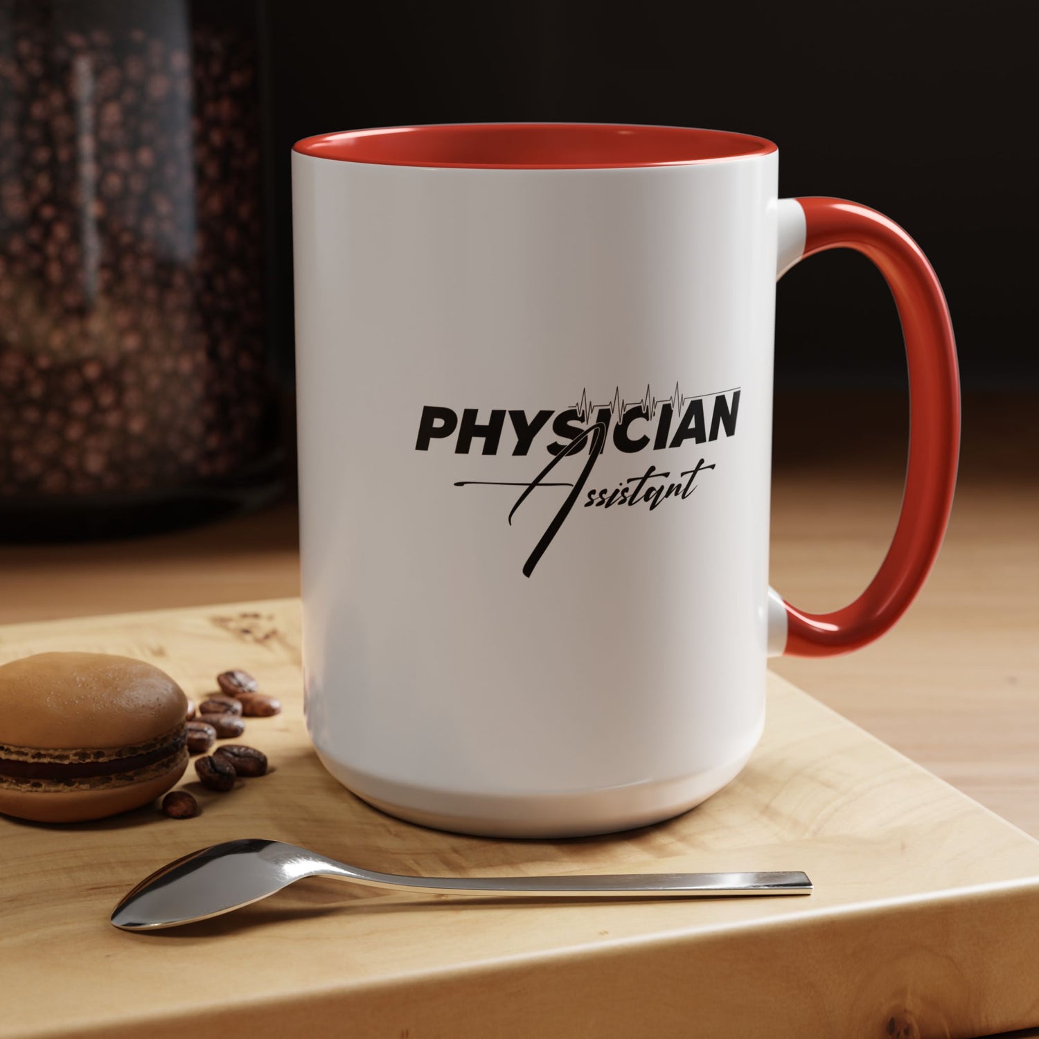 Physician Assistant Coffee Mug, Inspirational Mug for PA Graduates, Gift for Medical Professionals, Black Accented Coffee Cup, [...]