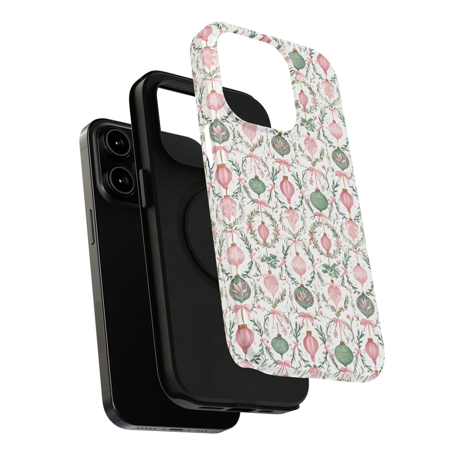 Holiday Ornaments Impact-Resistant Phone Case, iPhone, Samsung