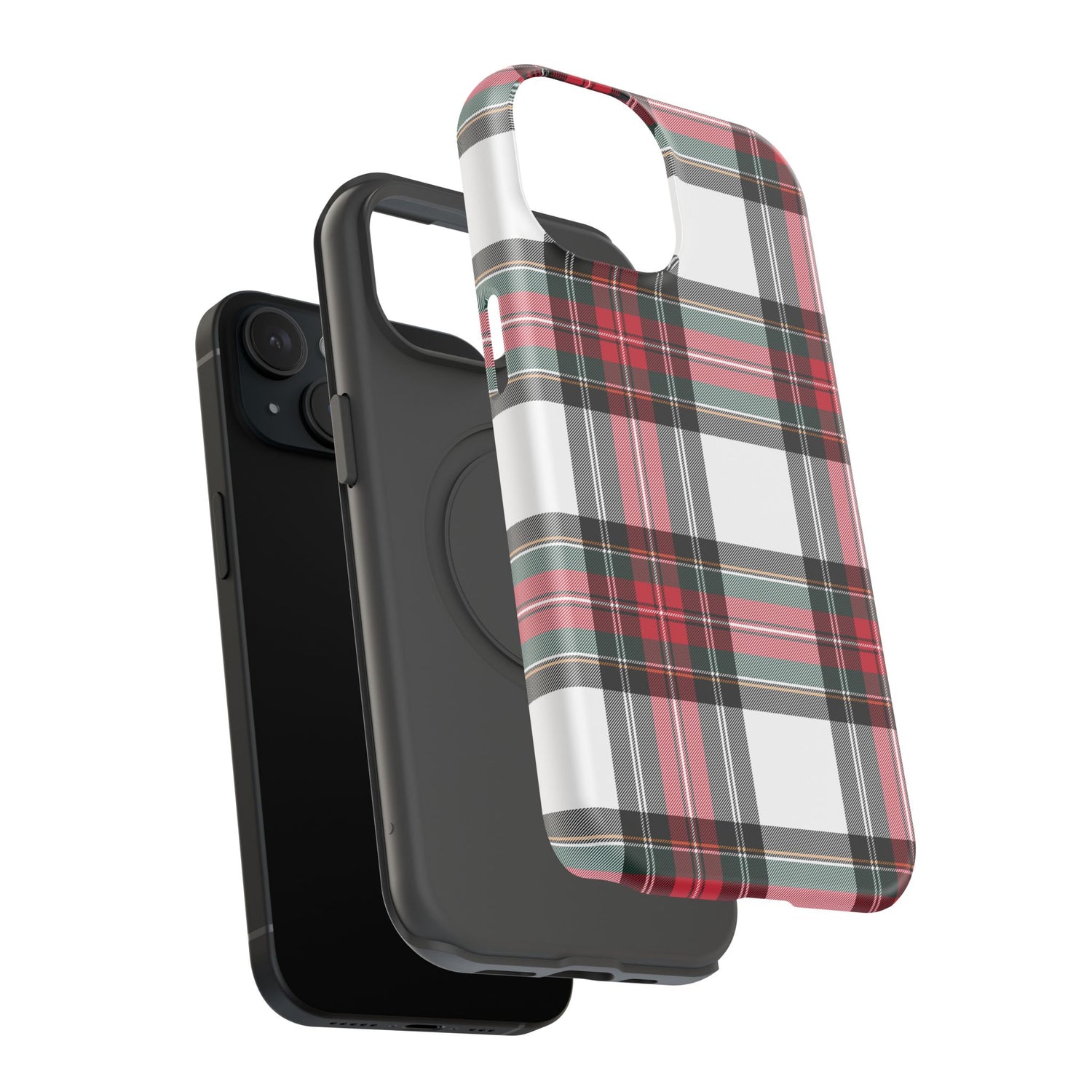 New Tartan Christmas Plaid Impact-Resistant Cases, iPhone, Samsung