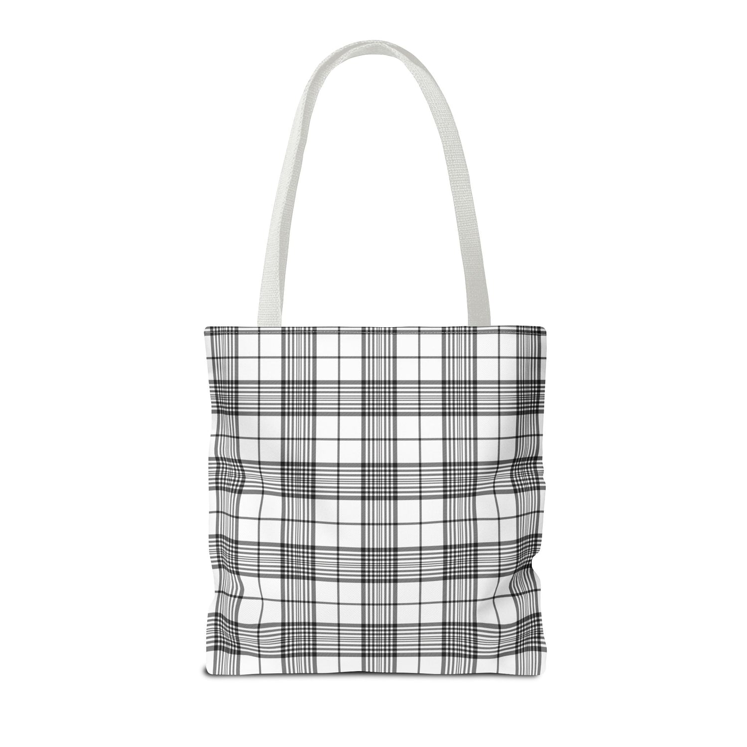 Farmhouse Plaid Tote Bag