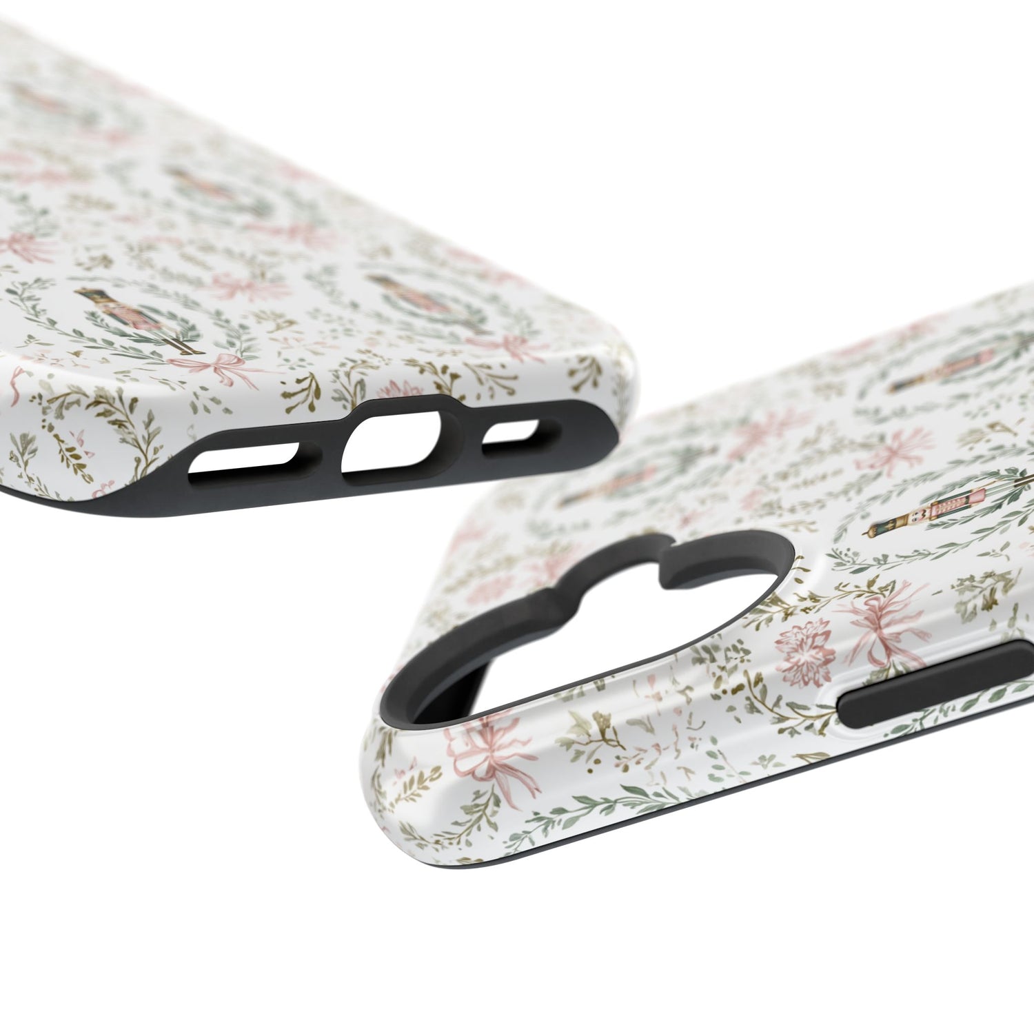 Impact-Resistant Phone Case- Nutcracker Floral