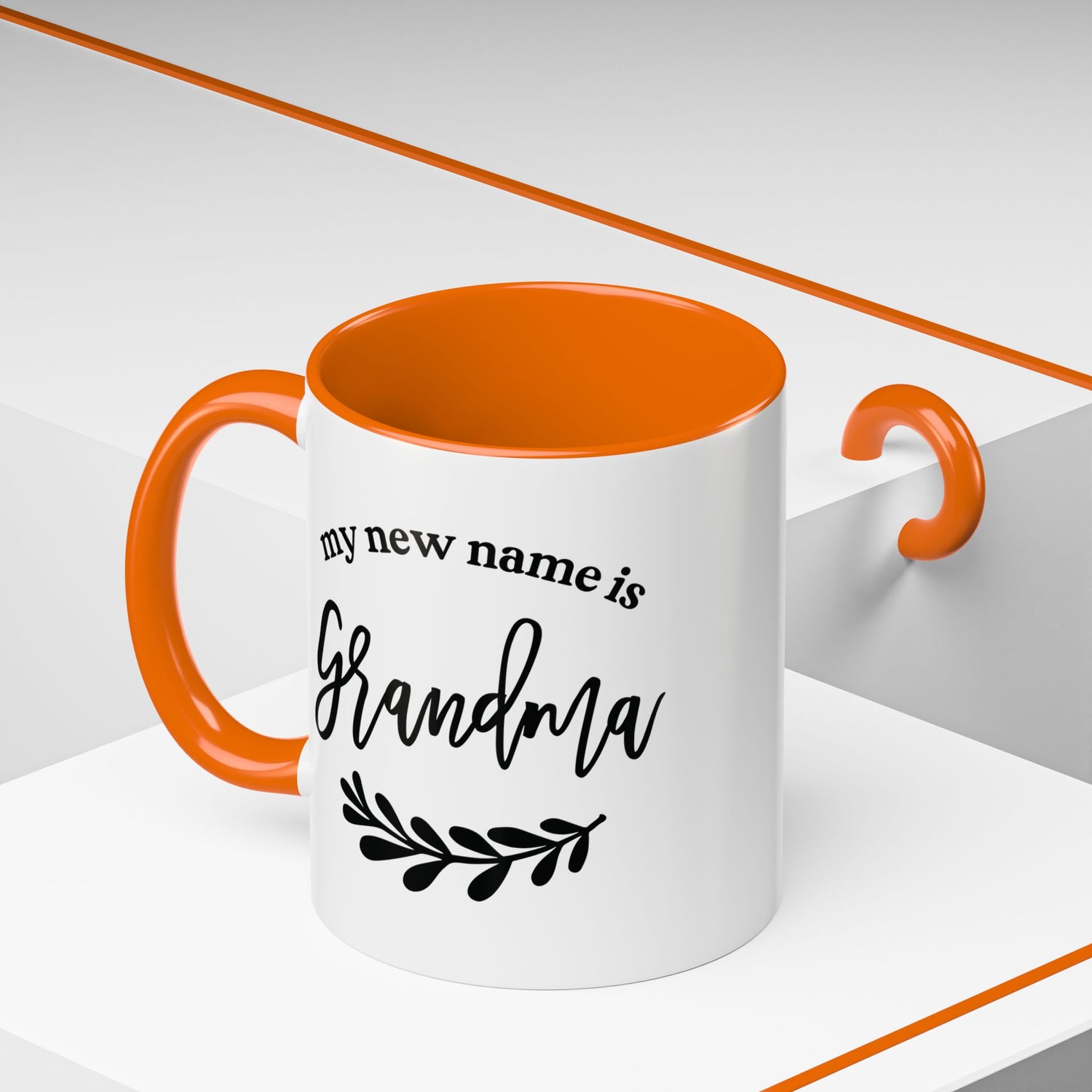 Grandma Double-Side Mug -My New Name is Grandma