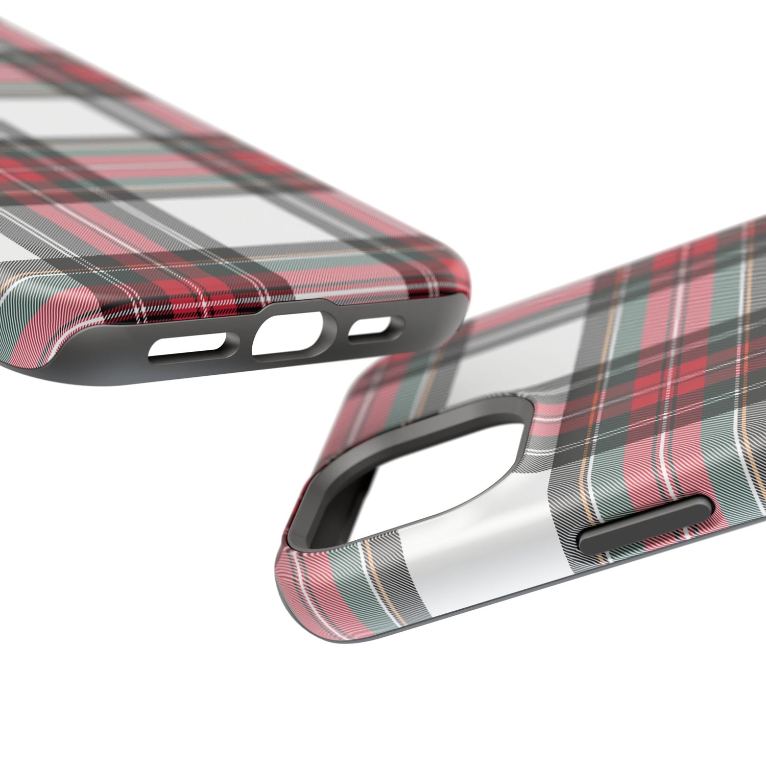 New Tartan Christmas Plaid Impact-Resistant Cases, iPhone, Samsung