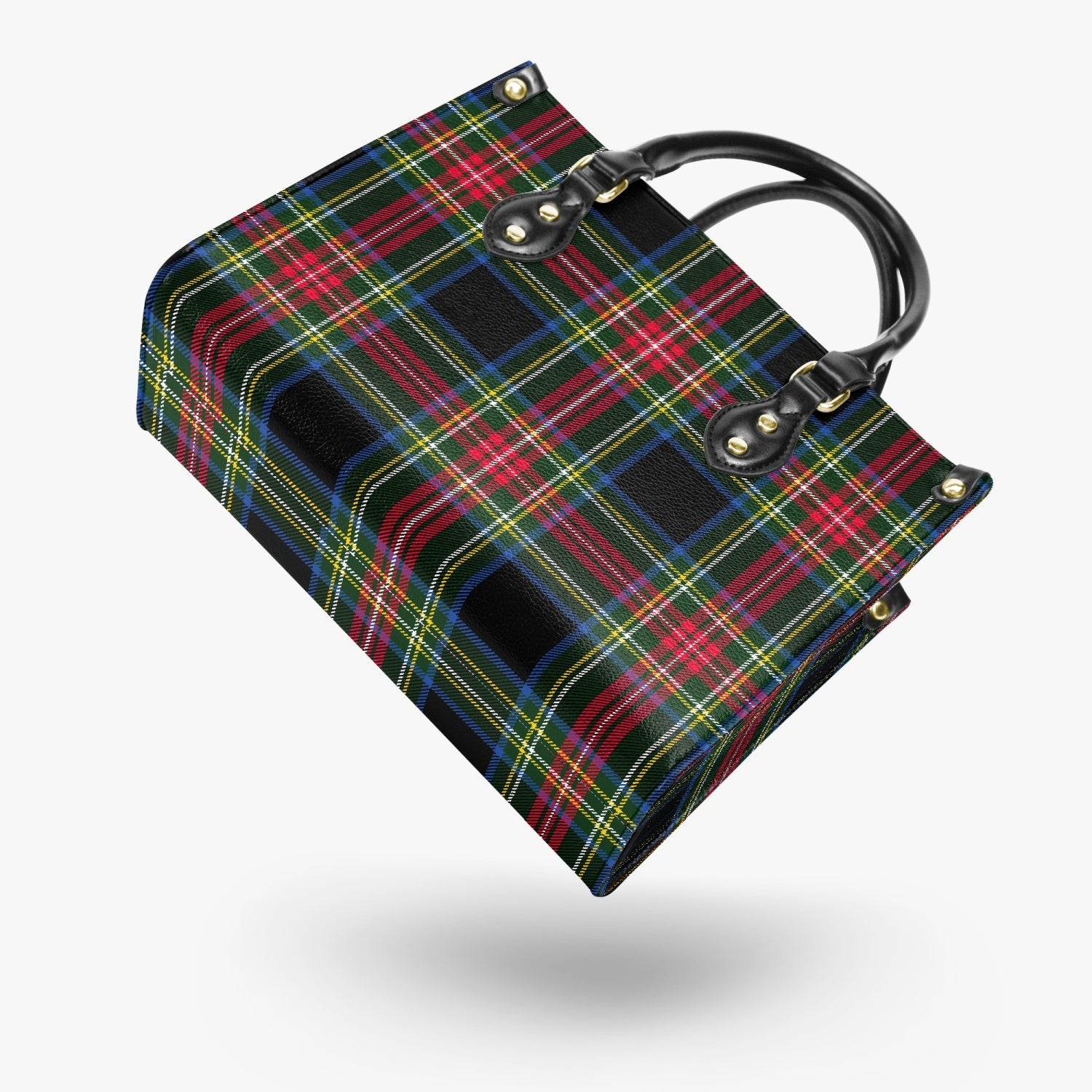 Elegant Classic Tote for Women Holiday Plaid