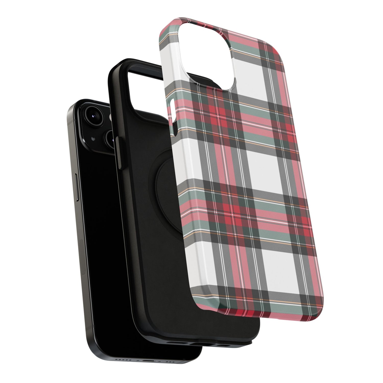 New Tartan Christmas Plaid Impact-Resistant Cases, iPhone, Samsung